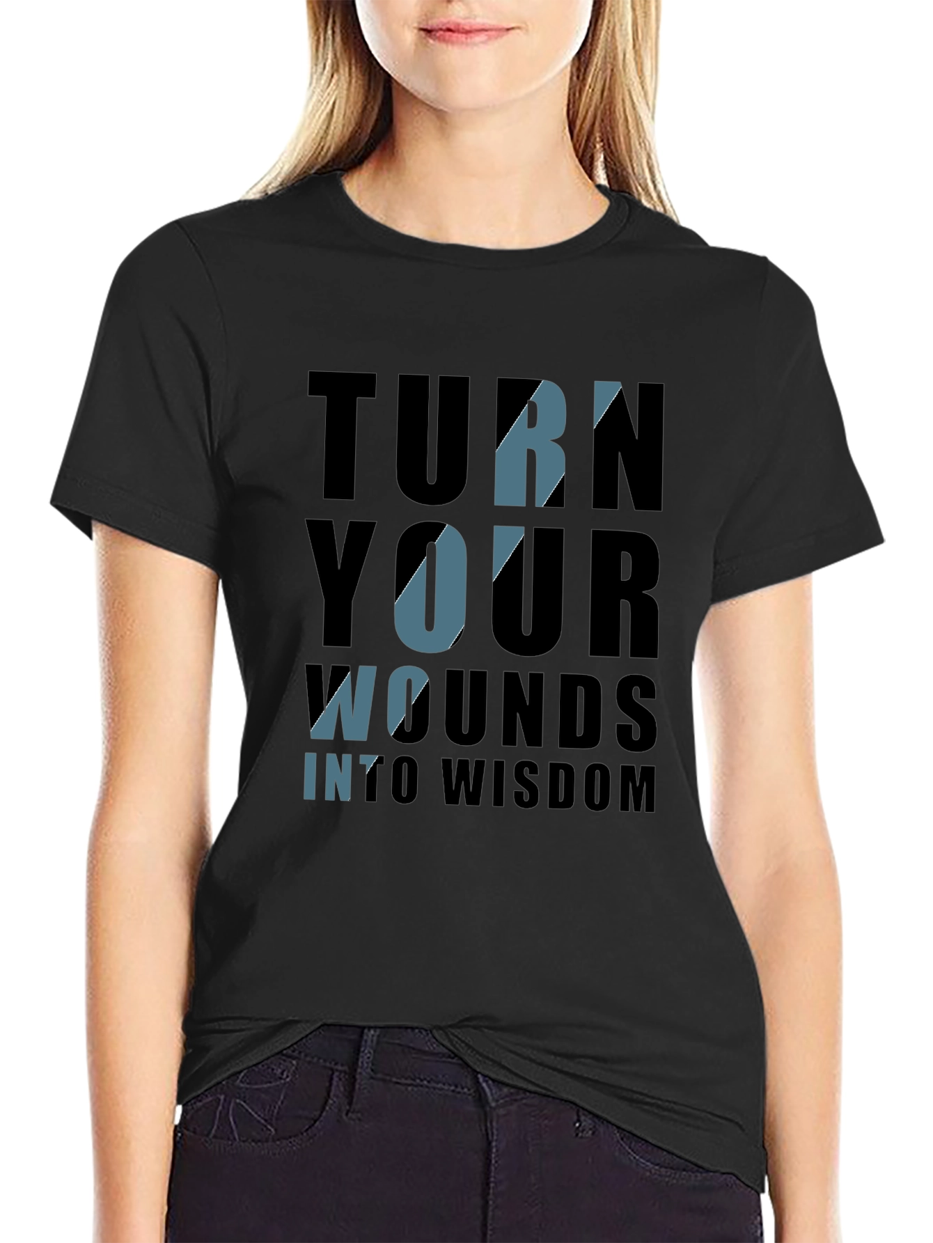 Turn Your Wounds Into Wisdom Graphic Tee