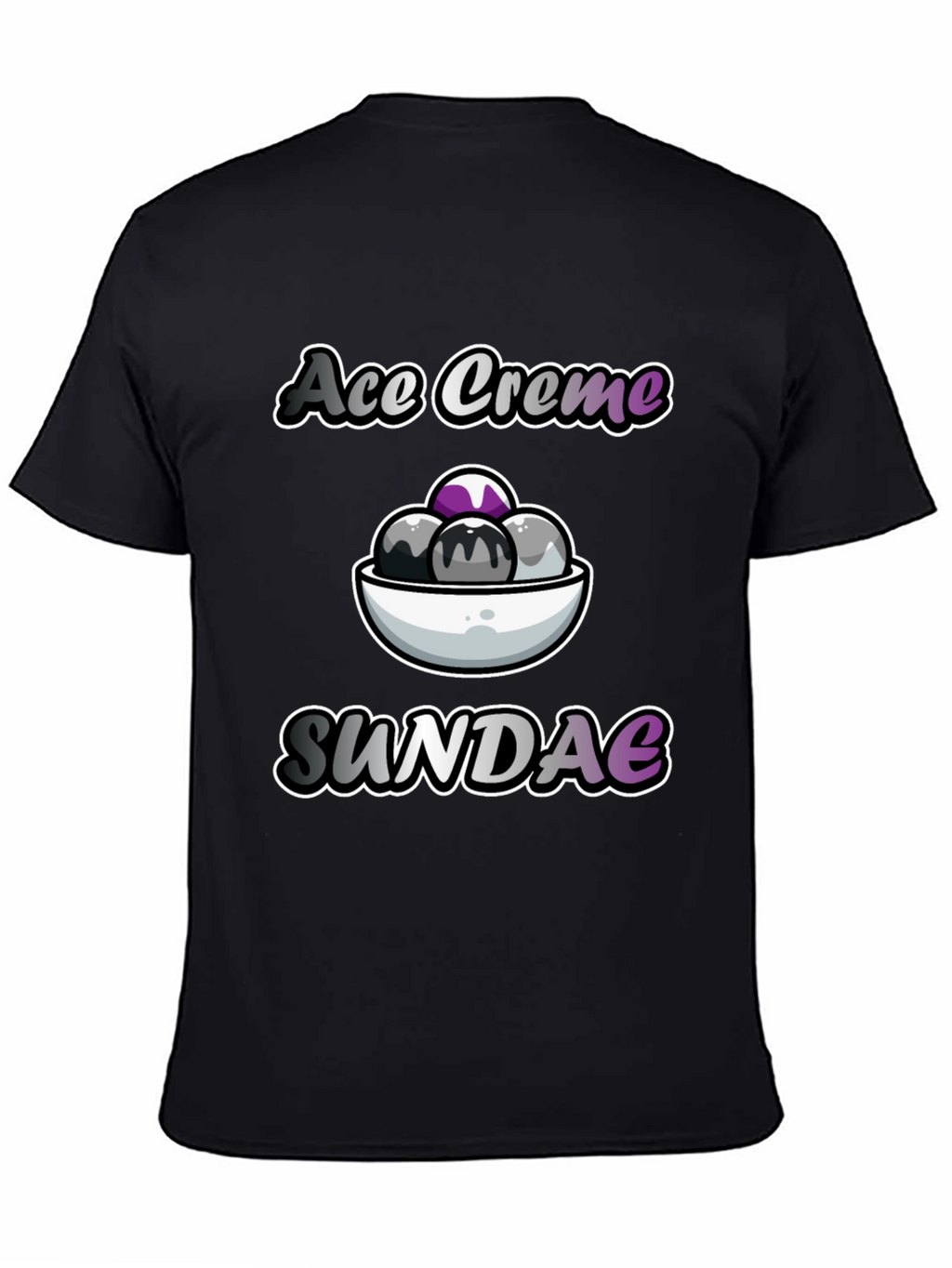 Ace Creme Sundae T-Shirt - Pride Apparel