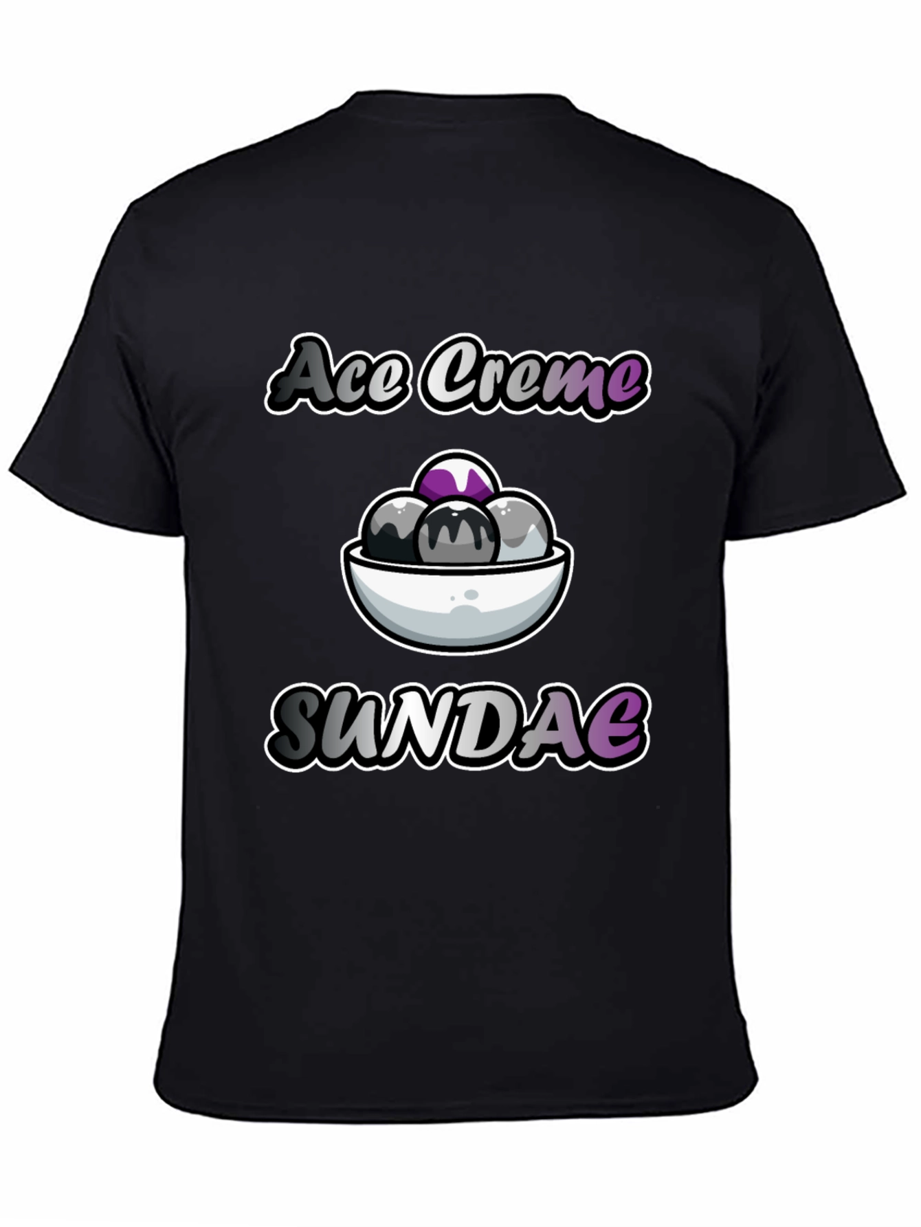 Ace Creme Sundae T-Shirt - Pride Apparel