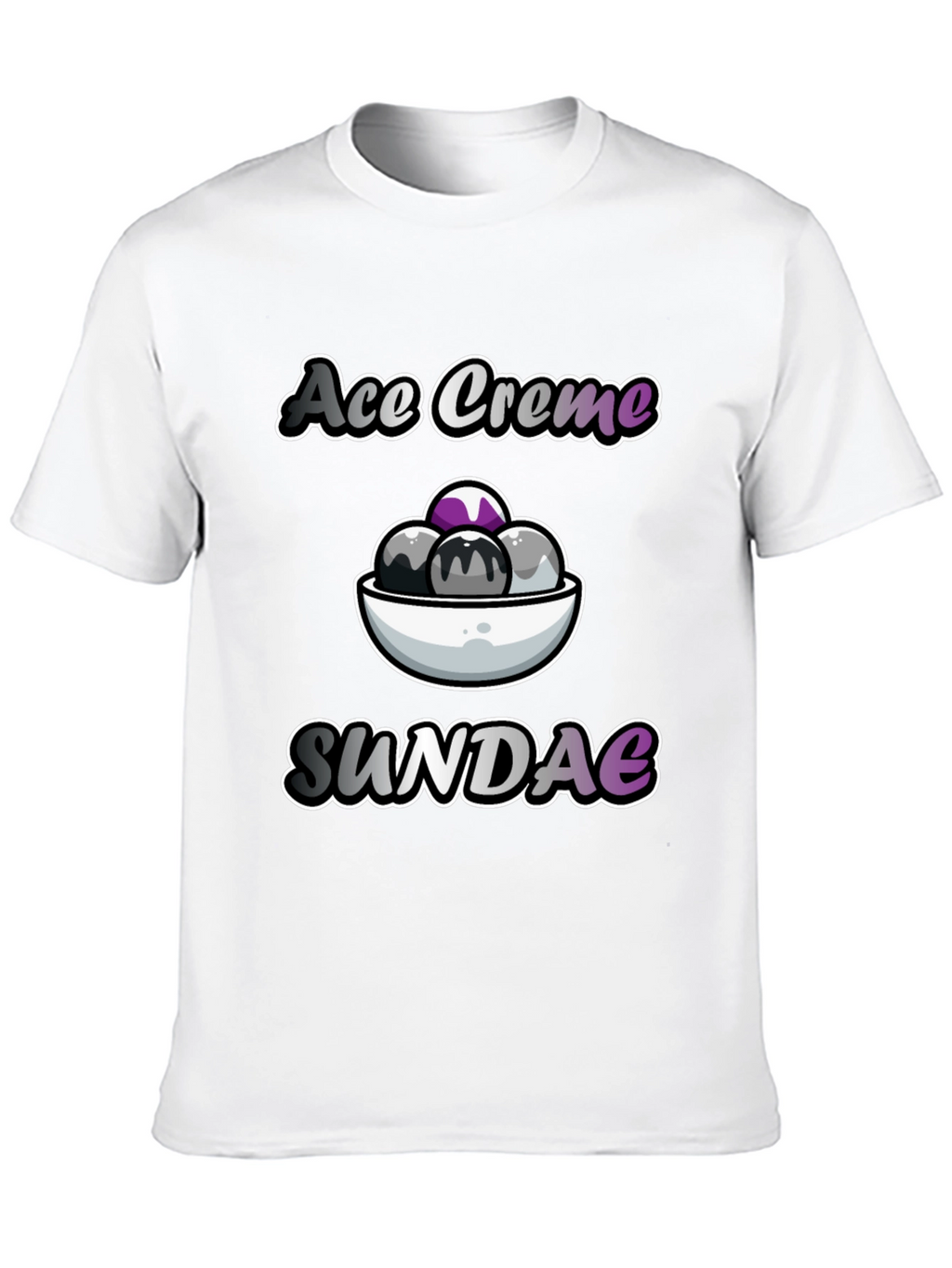 Ace Creme Sundae T-Shirt - Pride Apparel