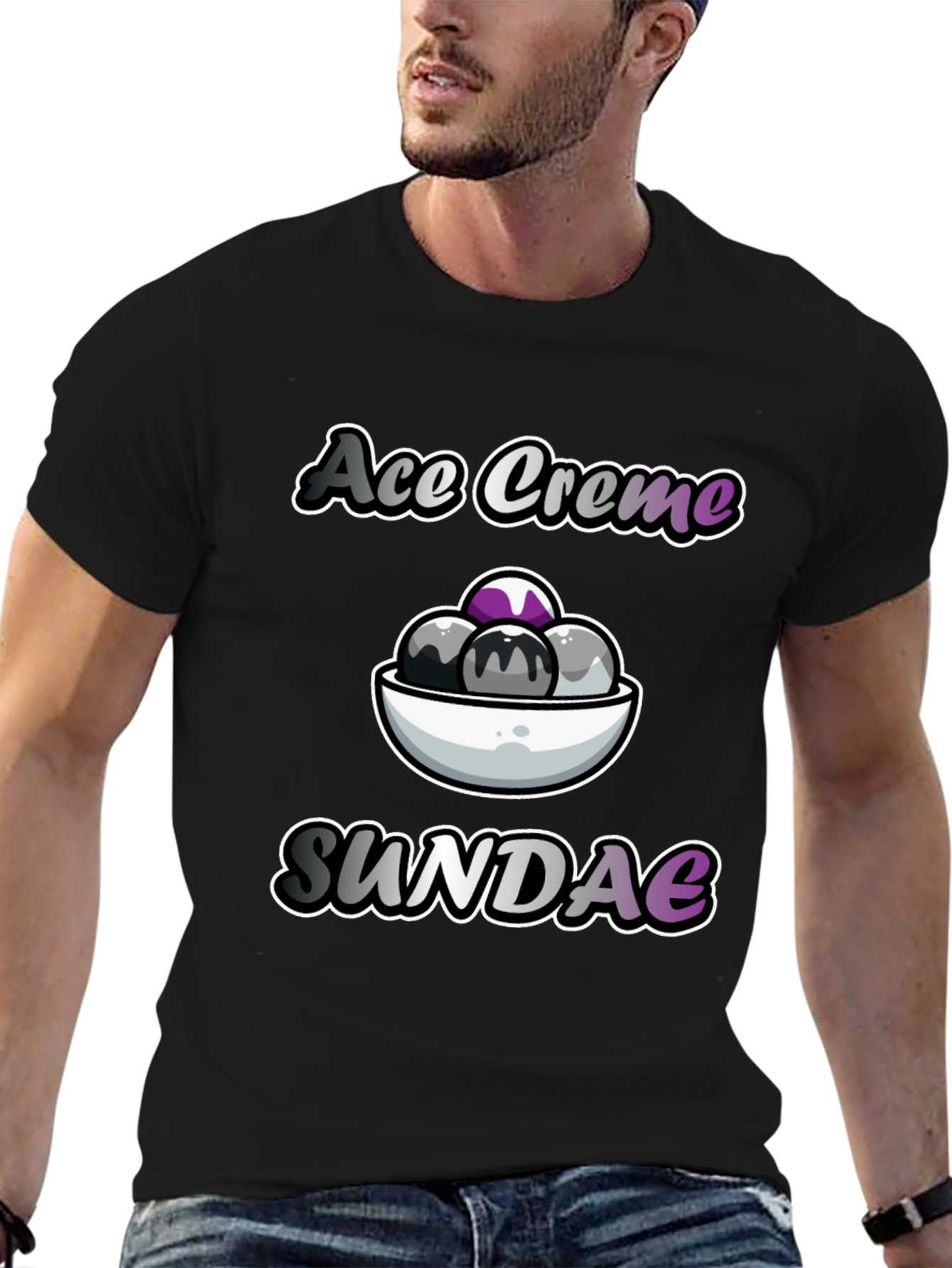 Ace Creme Sundae T-Shirt - Pride Apparel