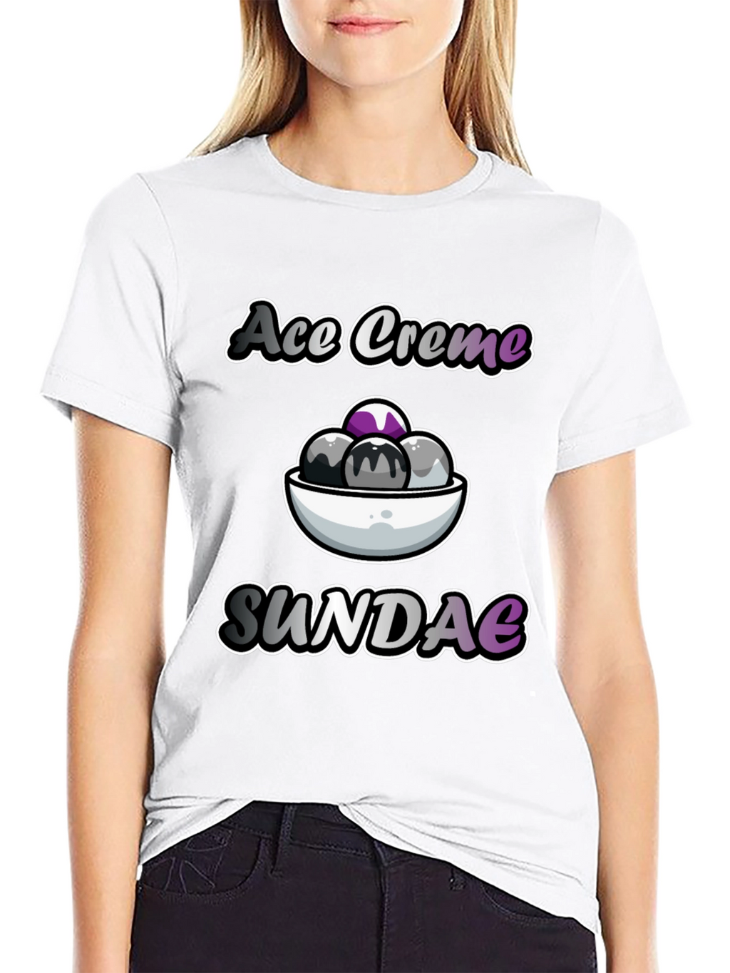 Ace Creme Sundae T-Shirt - Pride Apparel