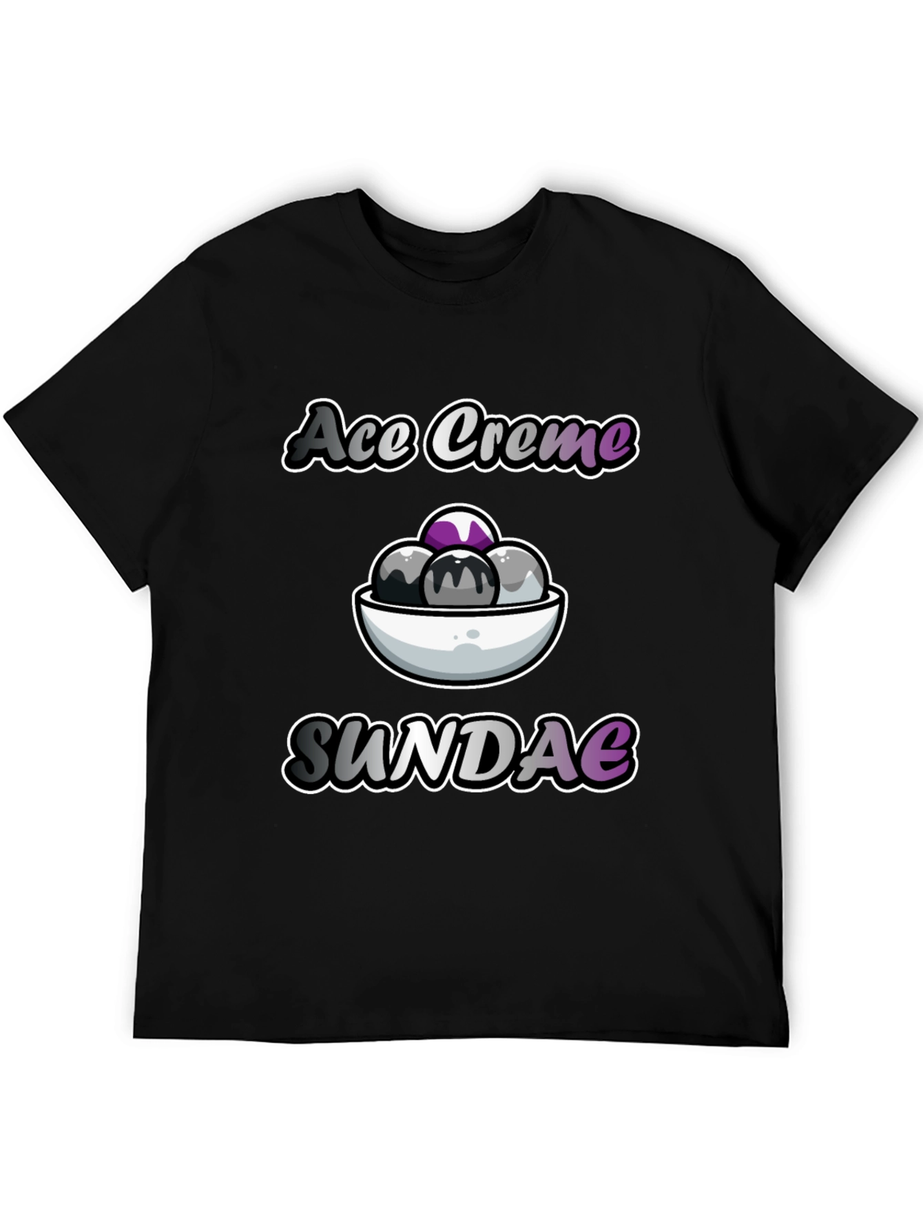 Ace Creme Sundae T-Shirt - Pride Apparel