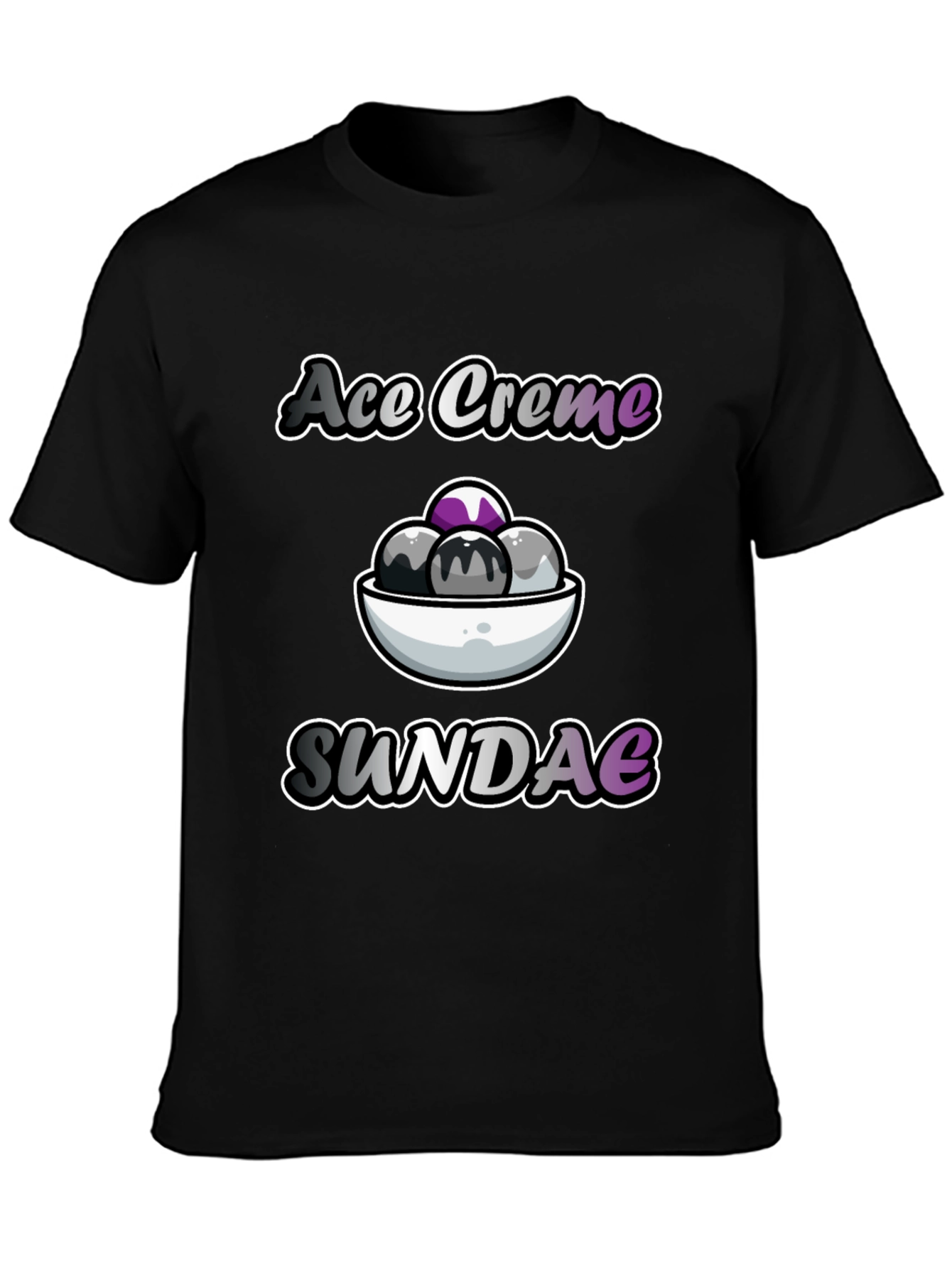 Ace Creme Sundae T-Shirt - Pride Apparel