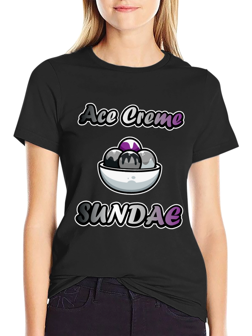 Ace Creme Sundae T-Shirt - Pride Apparel