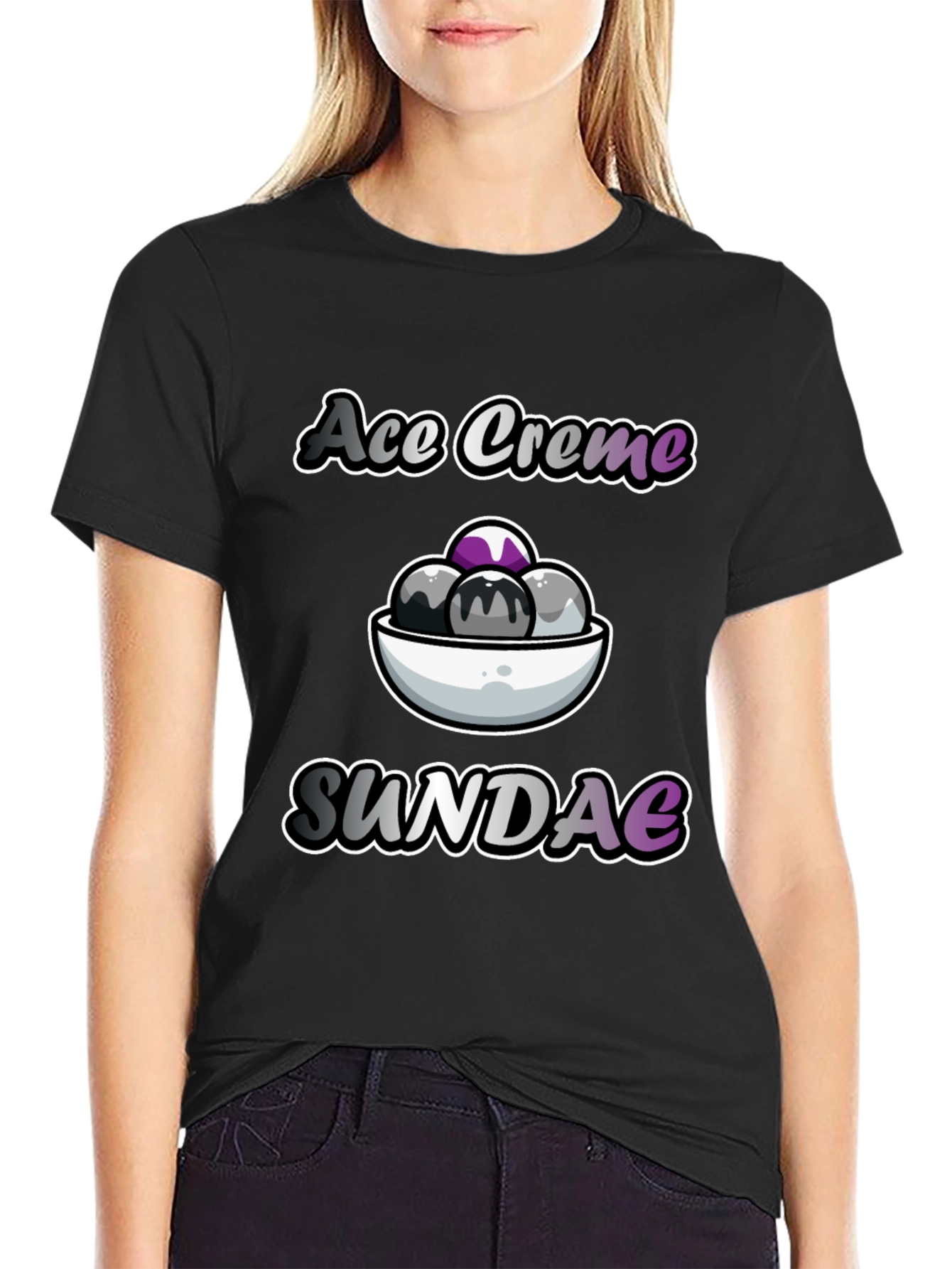 Ace Creme Sundae T-Shirt - Pride Apparel