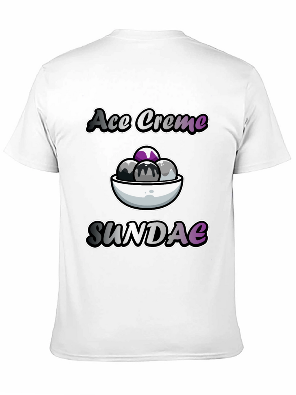 Ace Creme Sundae T-Shirt - Pride Apparel