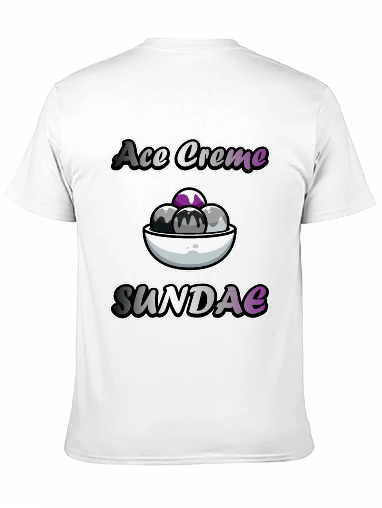 Ace Creme Sundae T-Shirt - Pride Apparel