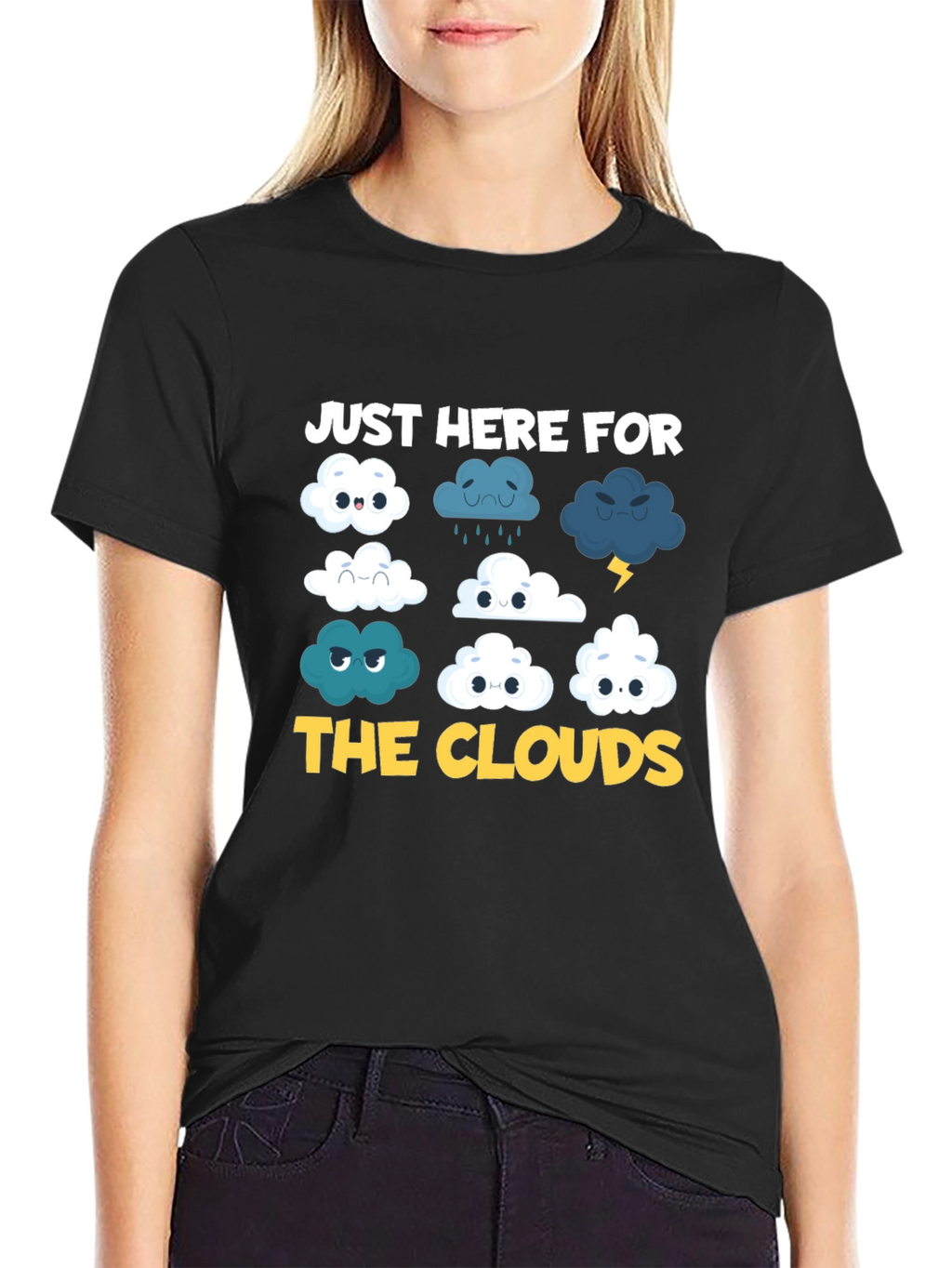 Just Here For The Clouds T-Shirt
