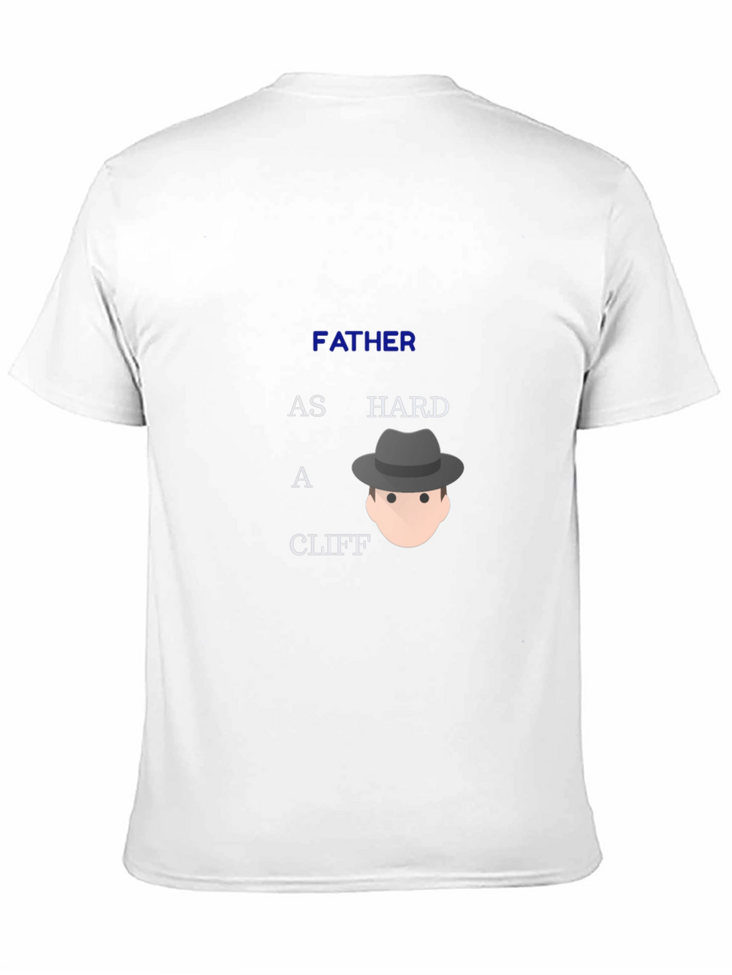Father Hard Cliff Graphic Tee - Black