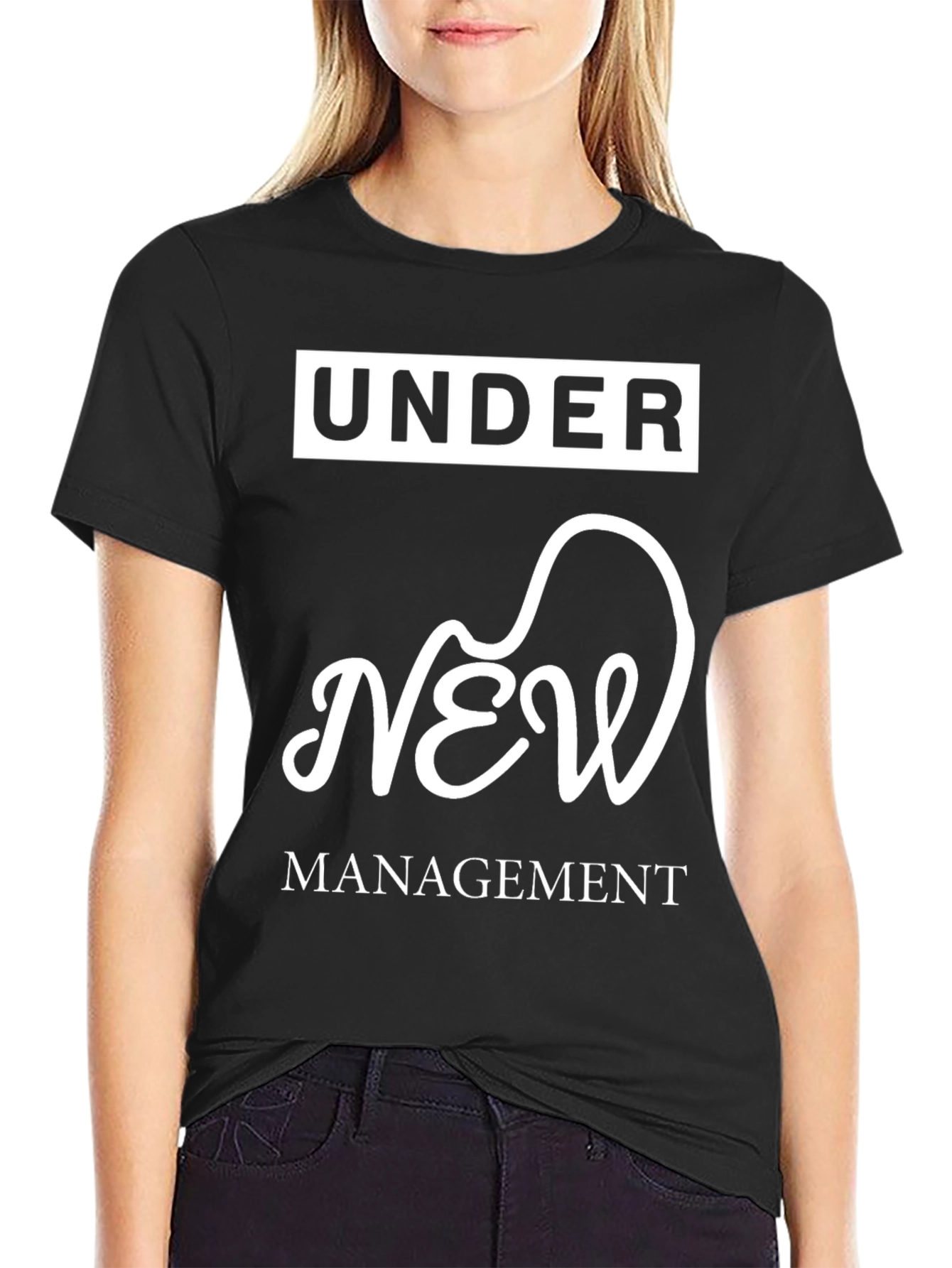 Under New Management Black T-Shirt