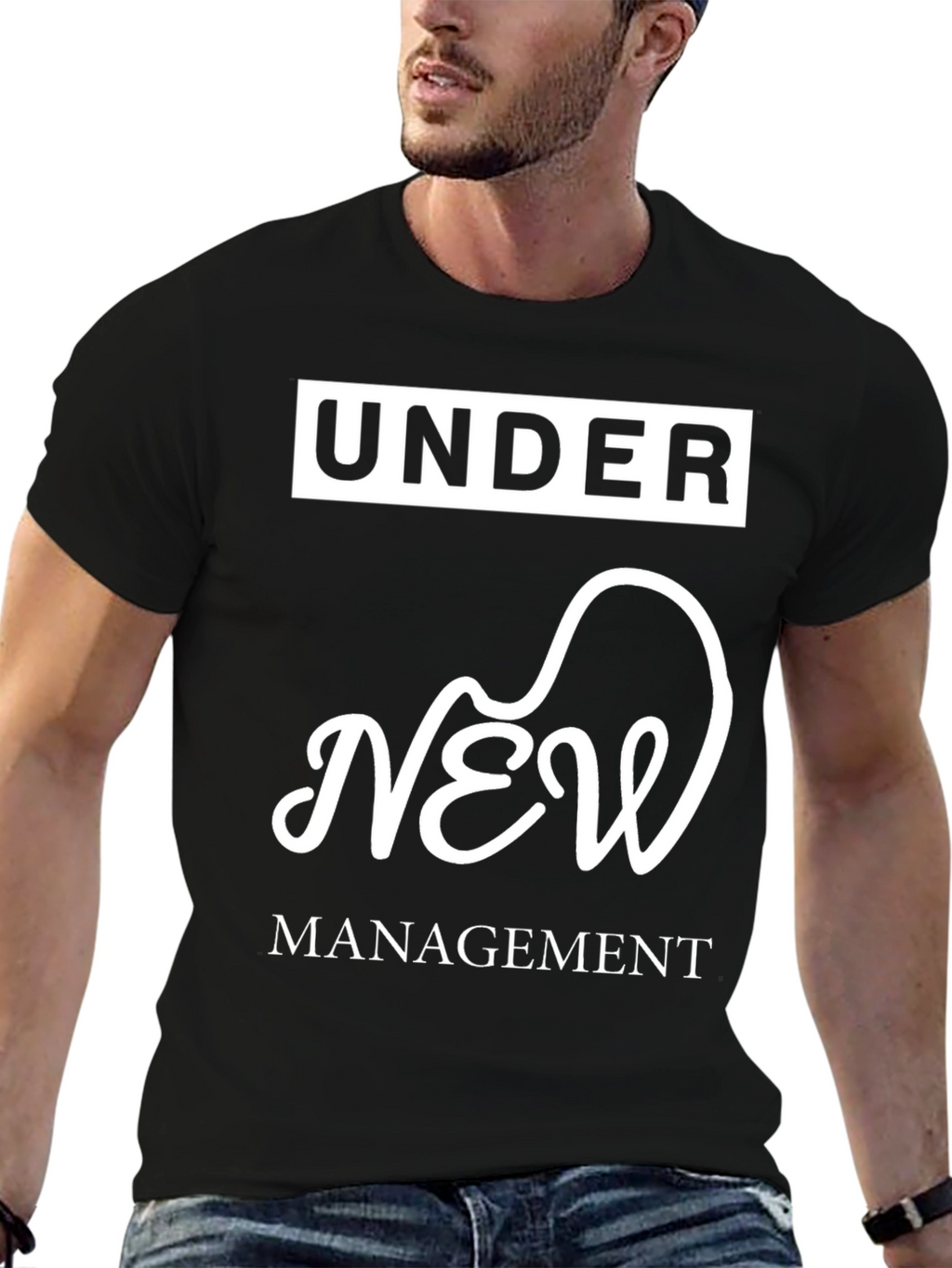 Under New Management Black T-Shirt