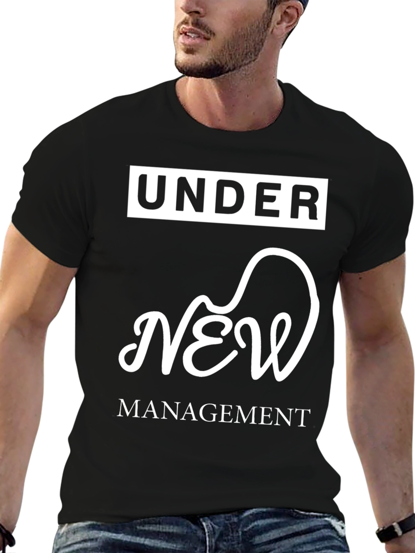 Under New Management Black T-Shirt
