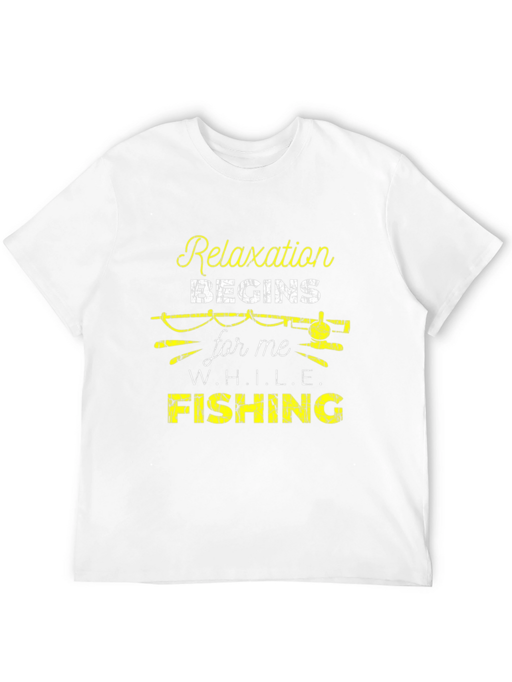 Relaxation Begins Fishing T-Shirt