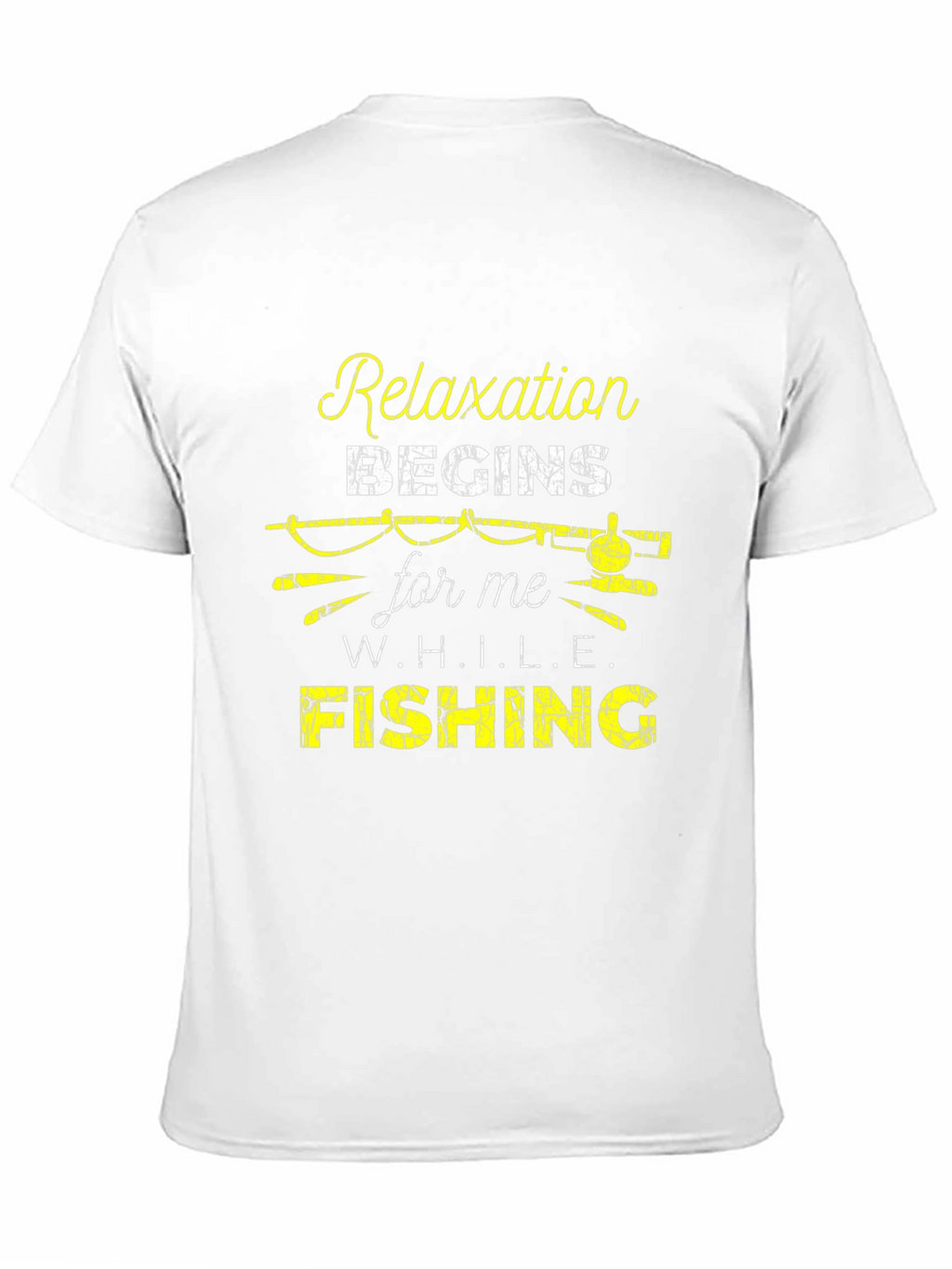 Relaxation Begins Fishing T-Shirt