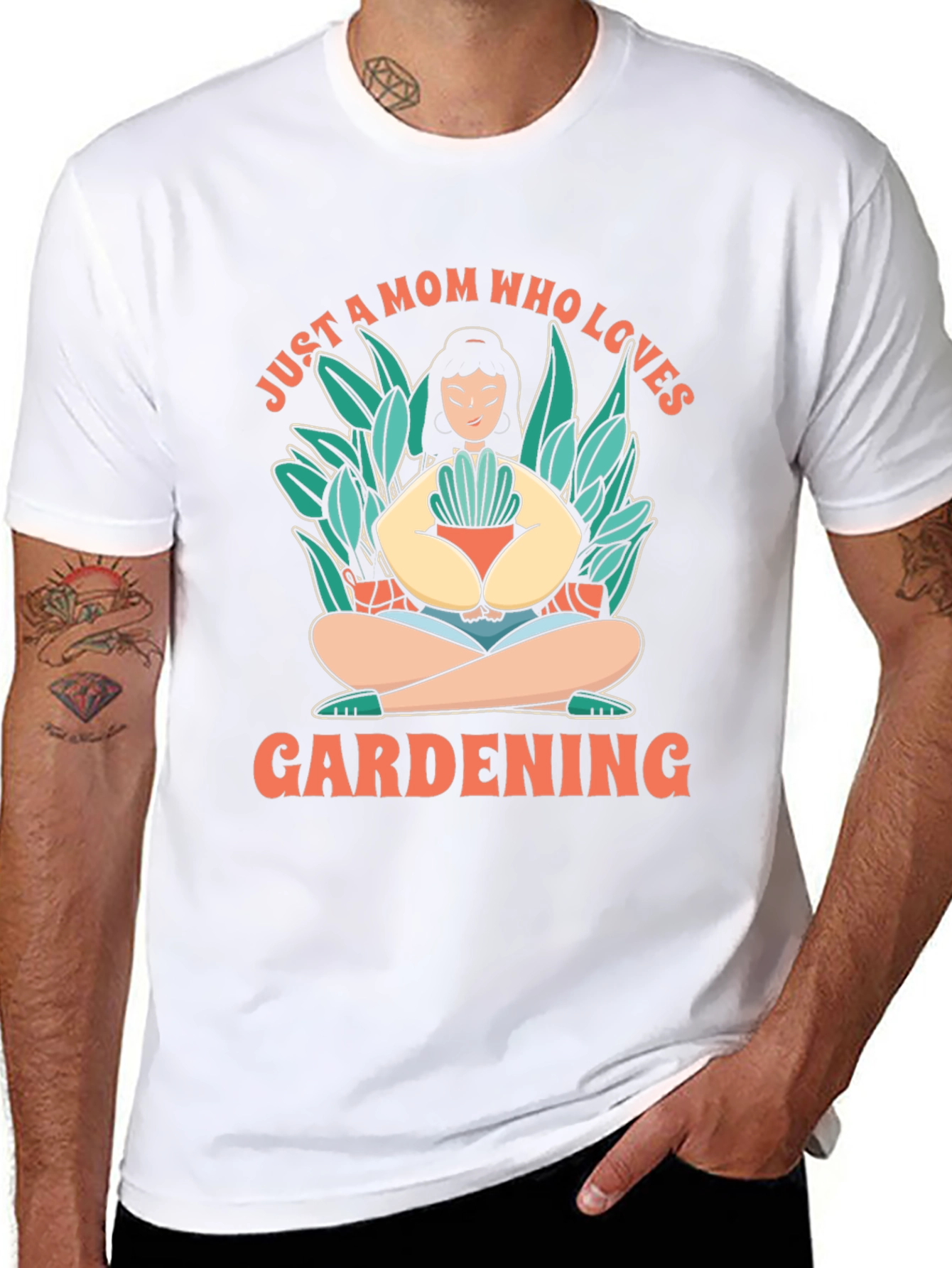 Gardening Mom T-Shirt - Love for Plants