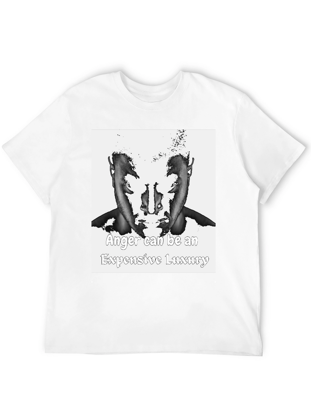 Anger Luxury T-Shirt - Unique Graphic Tee