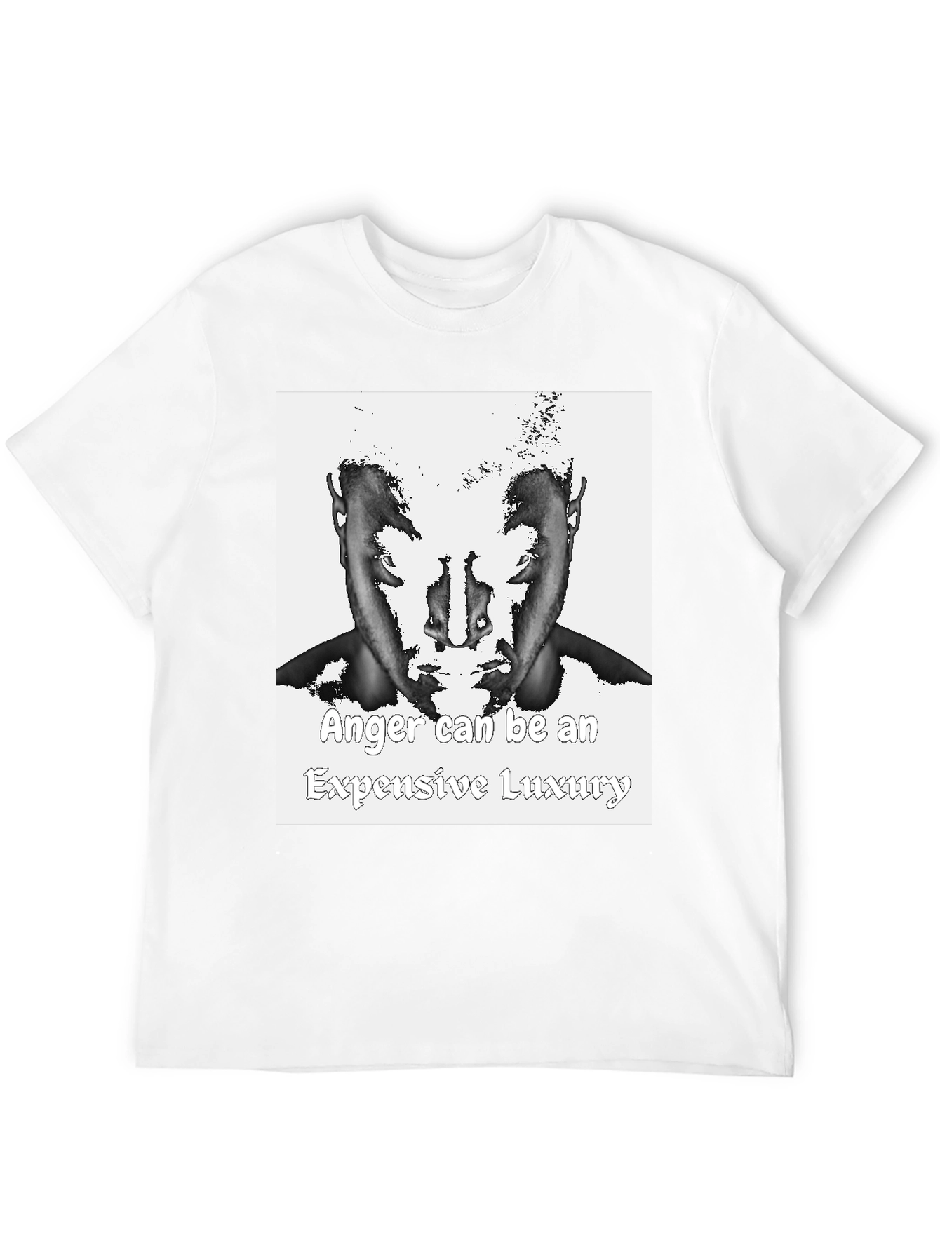 Anger Luxury T-Shirt - Unique Graphic Tee