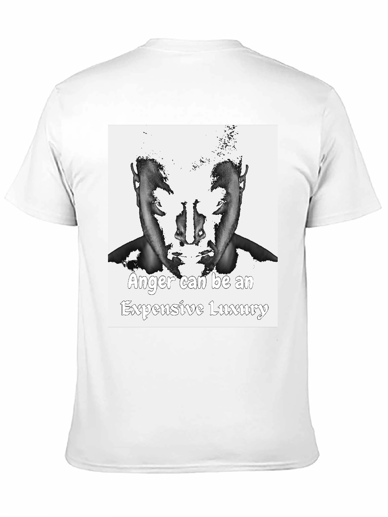 Anger Luxury T-Shirt - Unique Graphic Tee