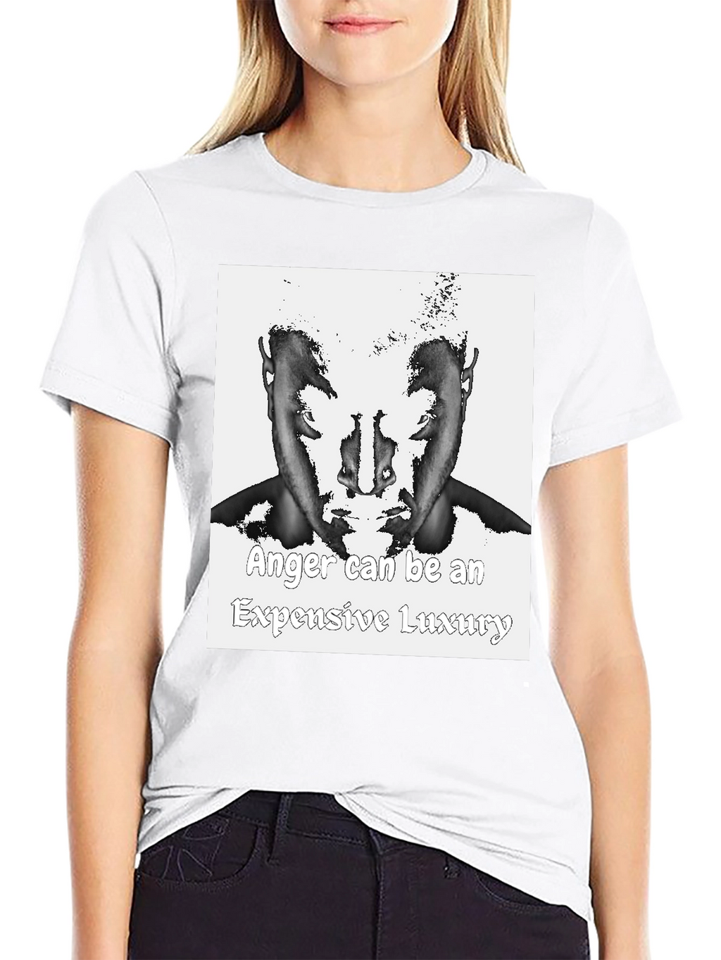 Anger Luxury T-Shirt - Unique Graphic Tee
