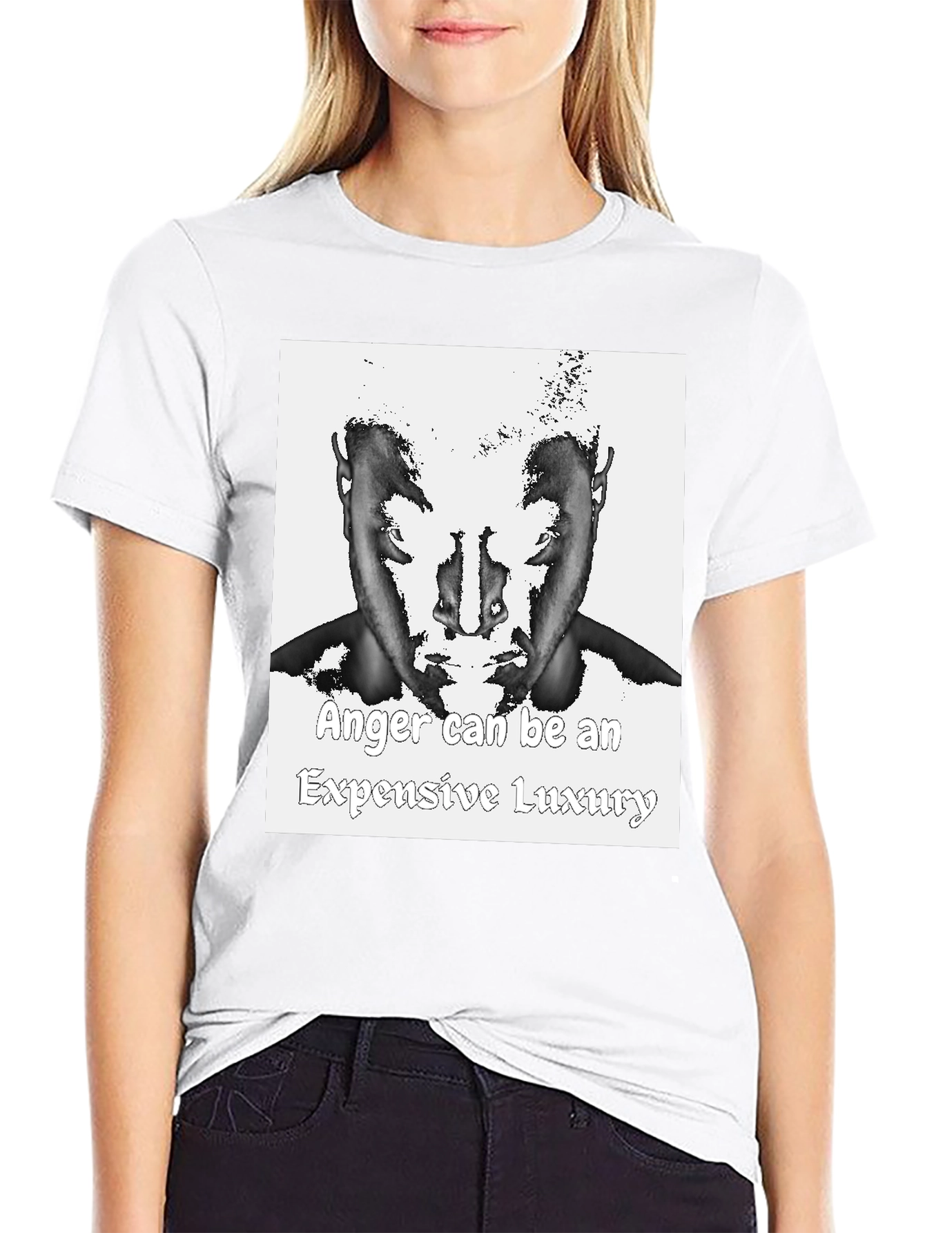 Anger Luxury T-Shirt - Unique Graphic Tee
