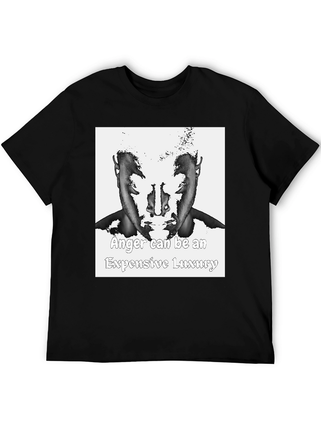 Anger Luxury T-Shirt - Unique Graphic Tee