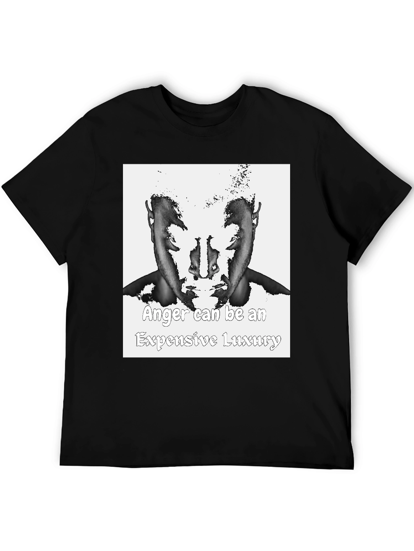 Anger Luxury T-Shirt - Unique Graphic Tee