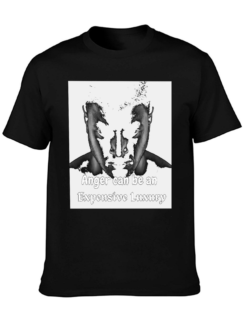 Anger Luxury T-Shirt - Unique Graphic Tee
