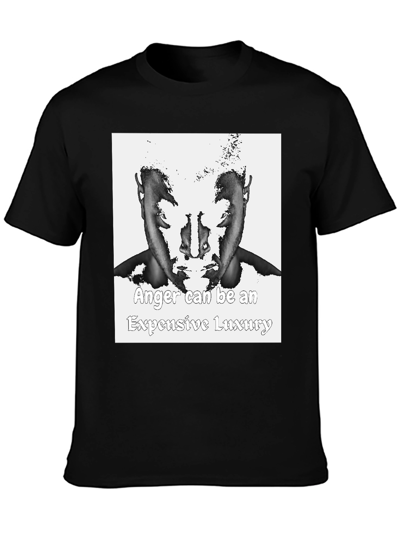 Anger Luxury T-Shirt - Unique Graphic Tee