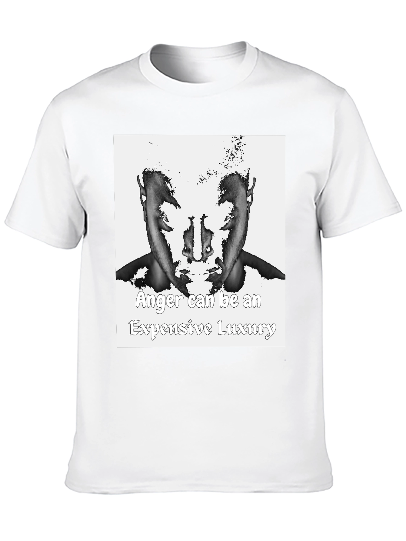 Anger Luxury T-Shirt - Unique Graphic Tee