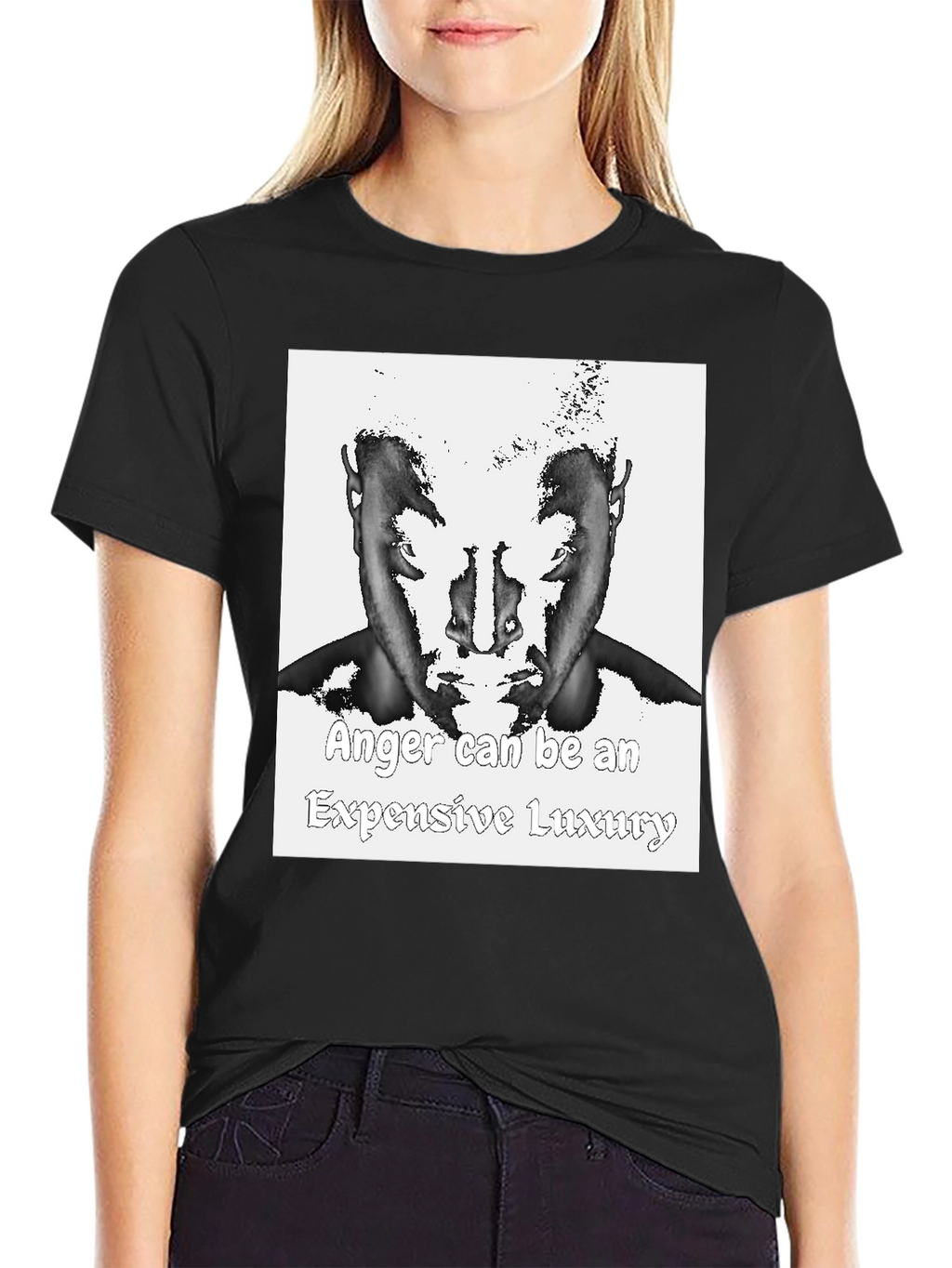 Anger Luxury T-Shirt - Unique Graphic Tee