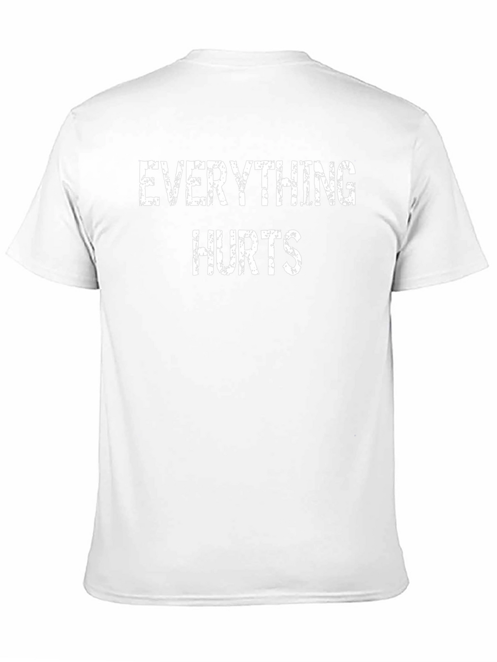 Everything Hurts Black Graphic T-Shirt