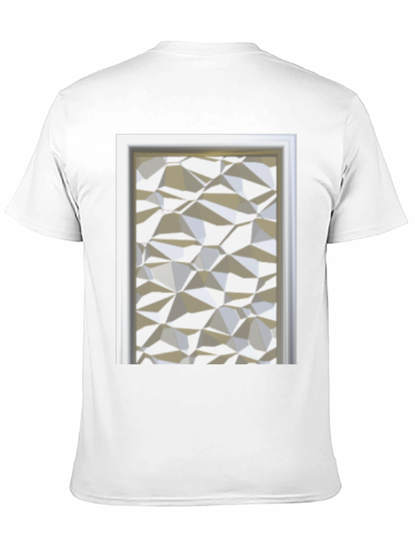 Abstract Geometric Pattern T-Shirt - Modern Art Tee