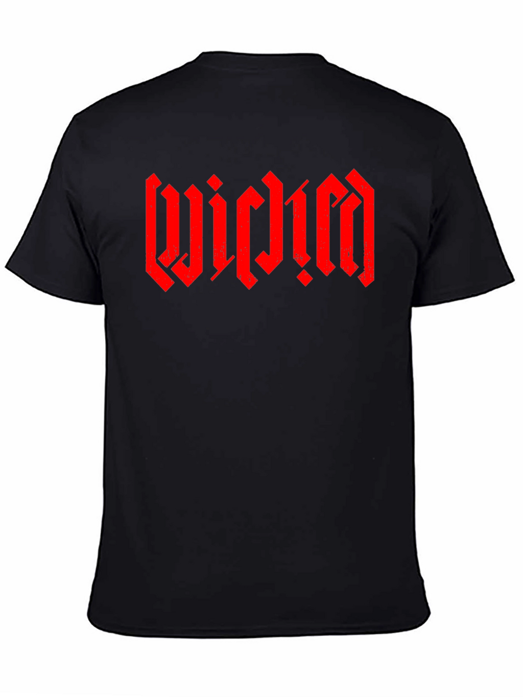 WICIDM Gothic Font Black T-Shirt