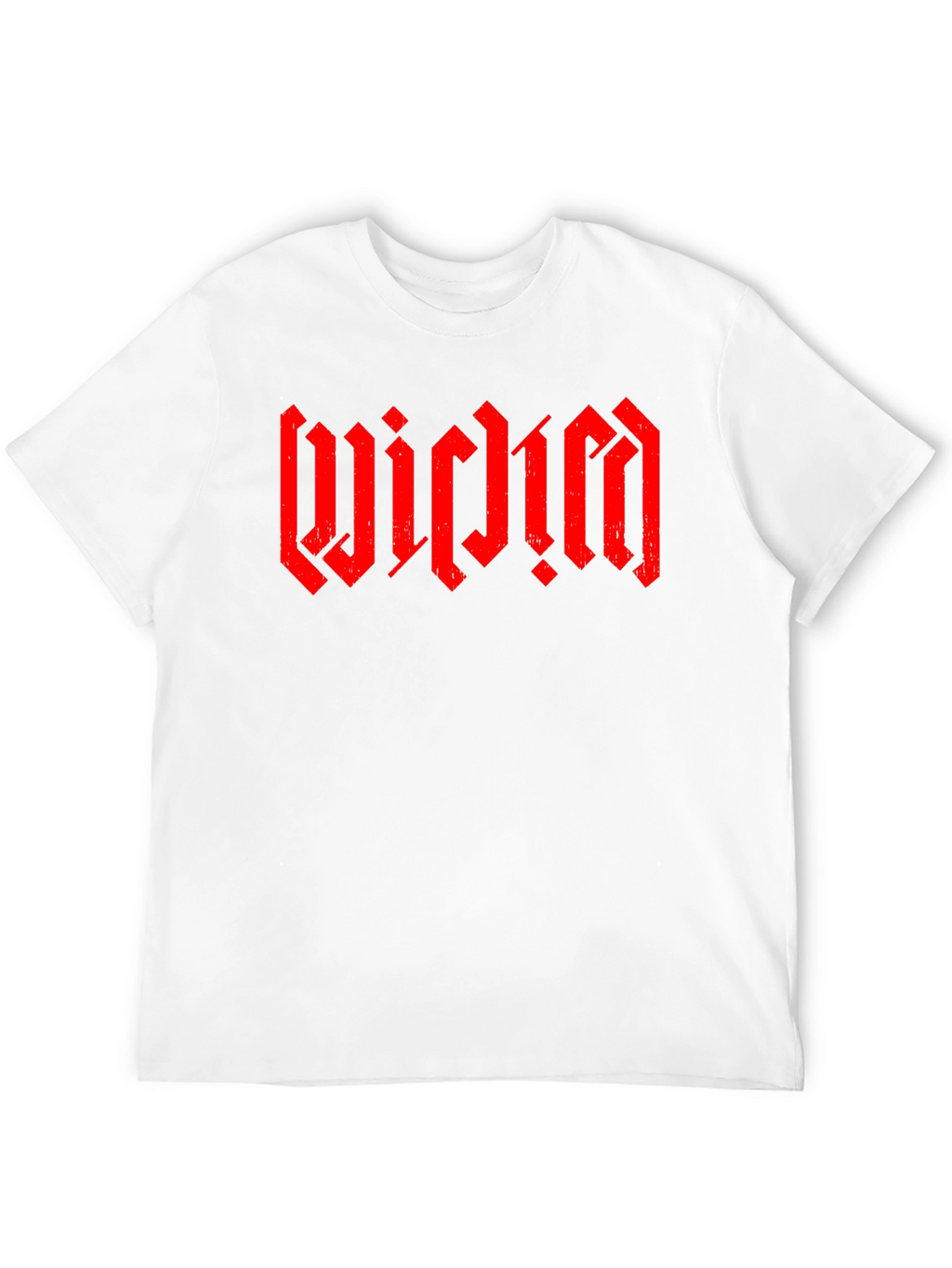 WICIDM Gothic Font Black T-Shirt