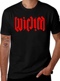 WICIDM Gothic Font Black T-Shirt