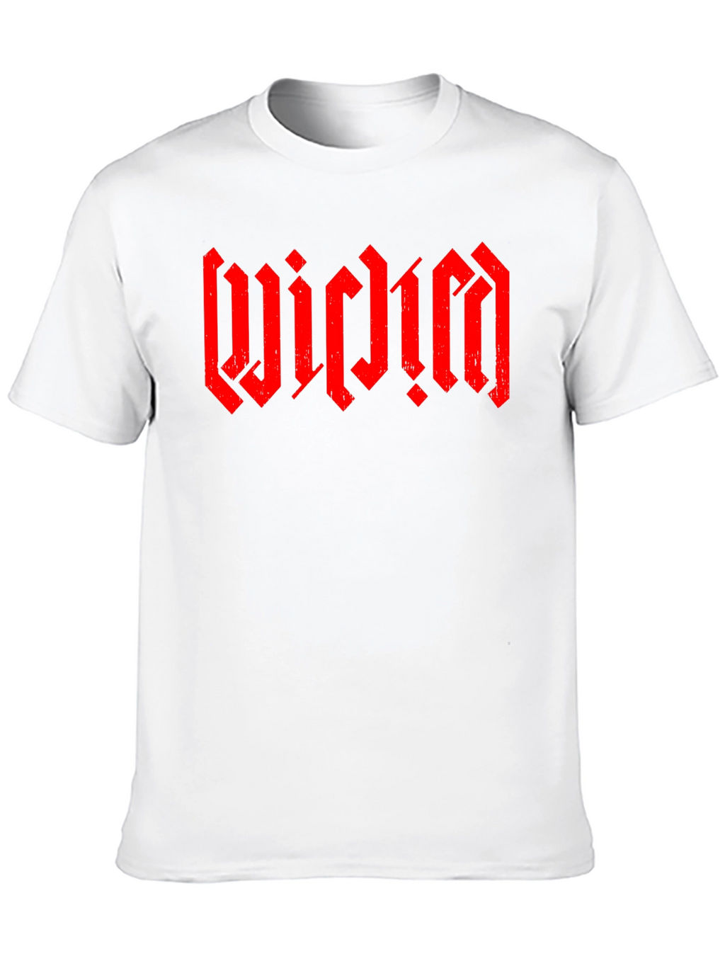 WICIDM Gothic Font Black T-Shirt