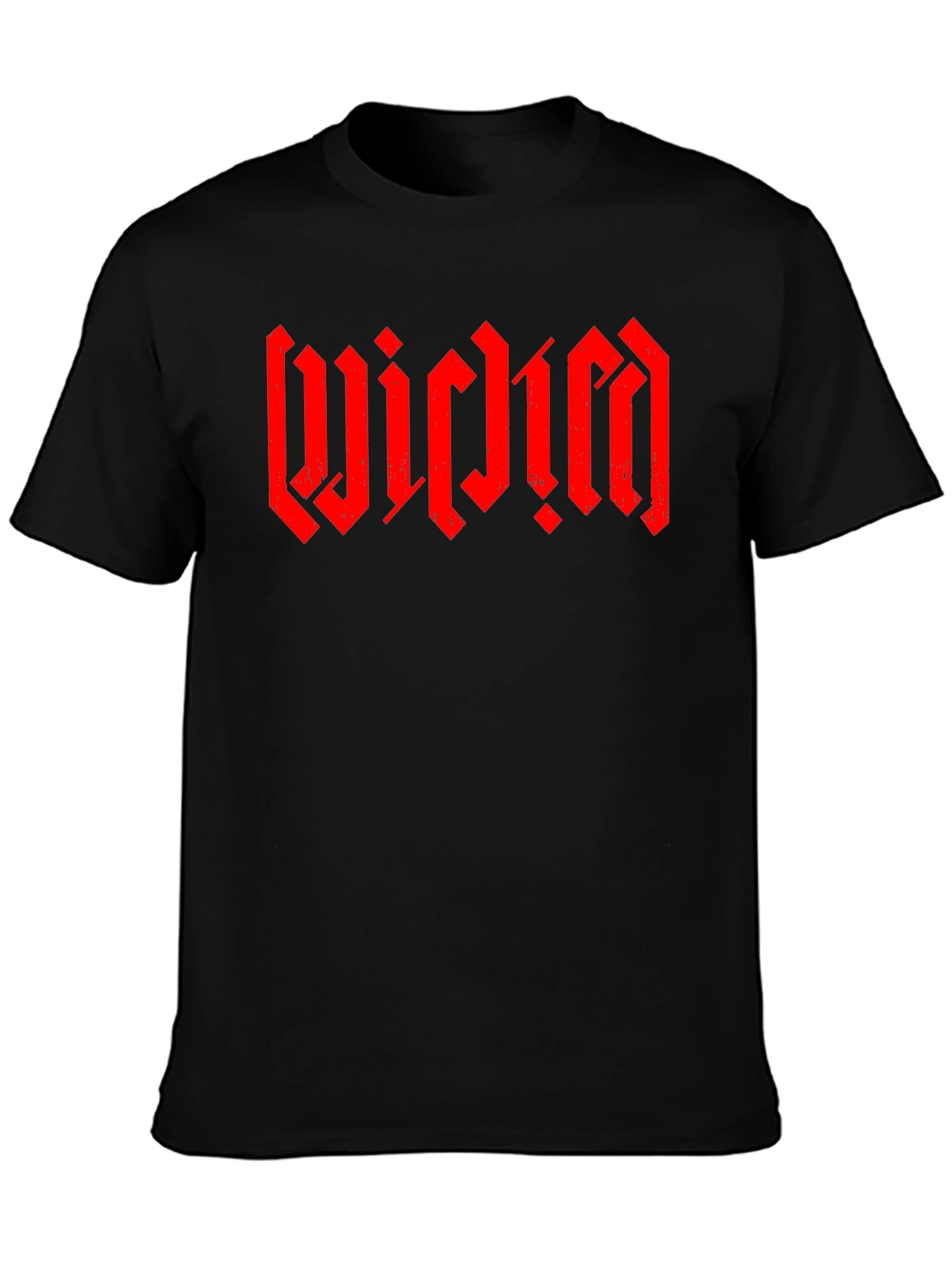 WICIDM Gothic Font Black T-Shirt