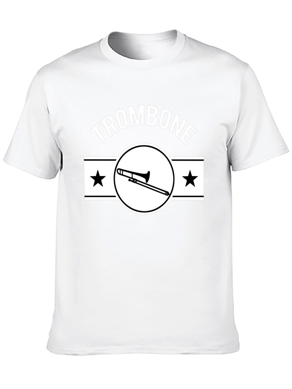 Trombone Graphic Tee - Musicians Gift