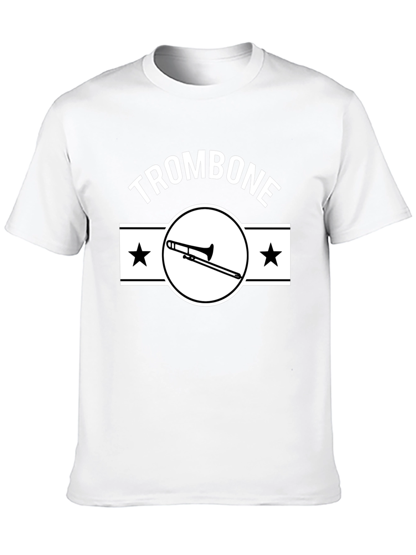 Trombone Graphic Tee - Musicians Gift