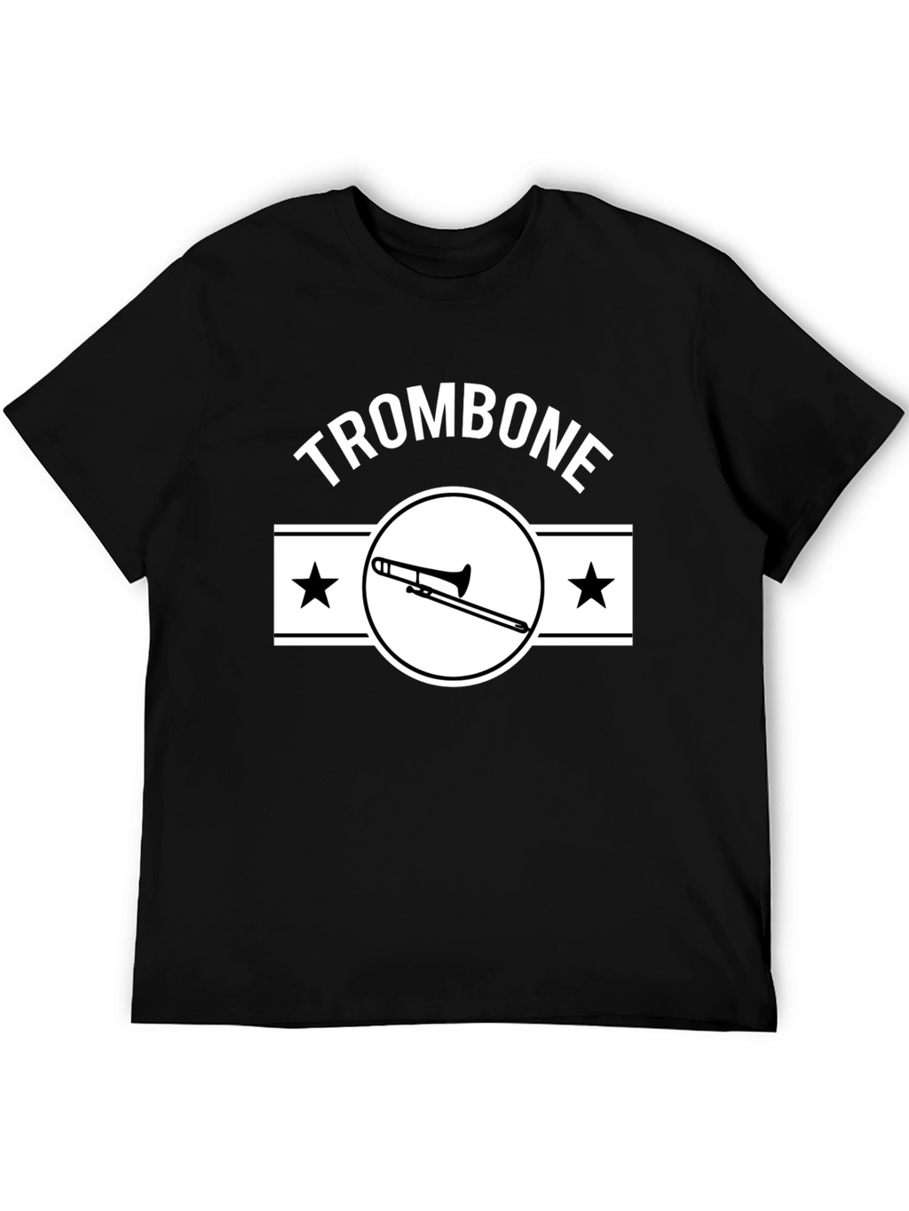 Trombone Graphic Tee - Musicians Gift