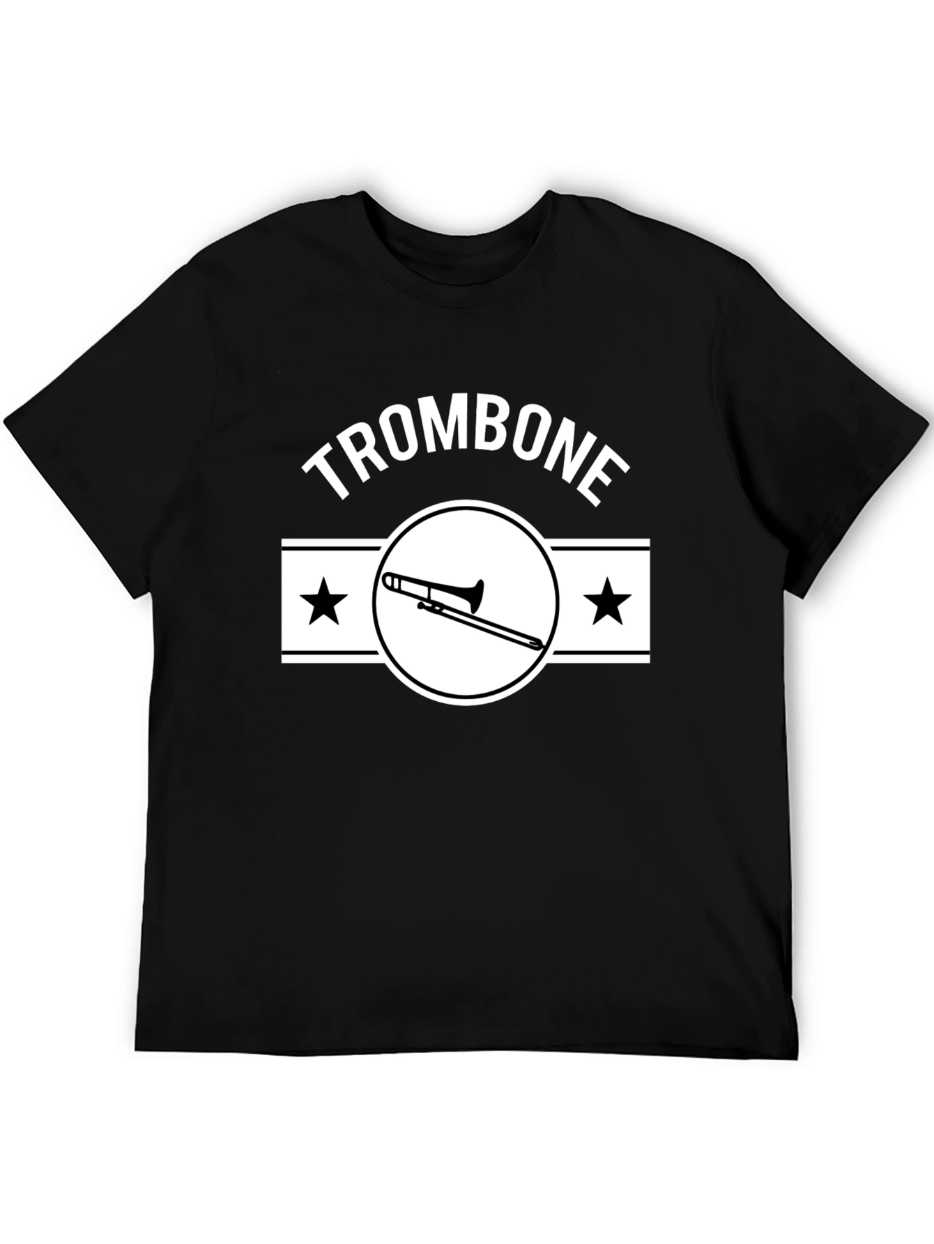 Trombone Graphic Tee - Musicians Gift