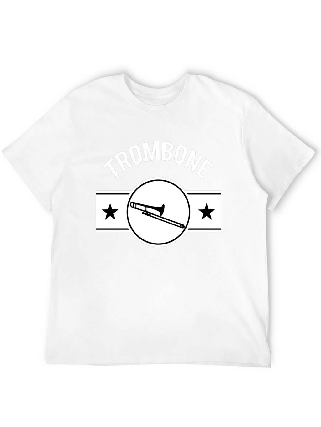 Trombone Graphic Tee - Musicians Gift