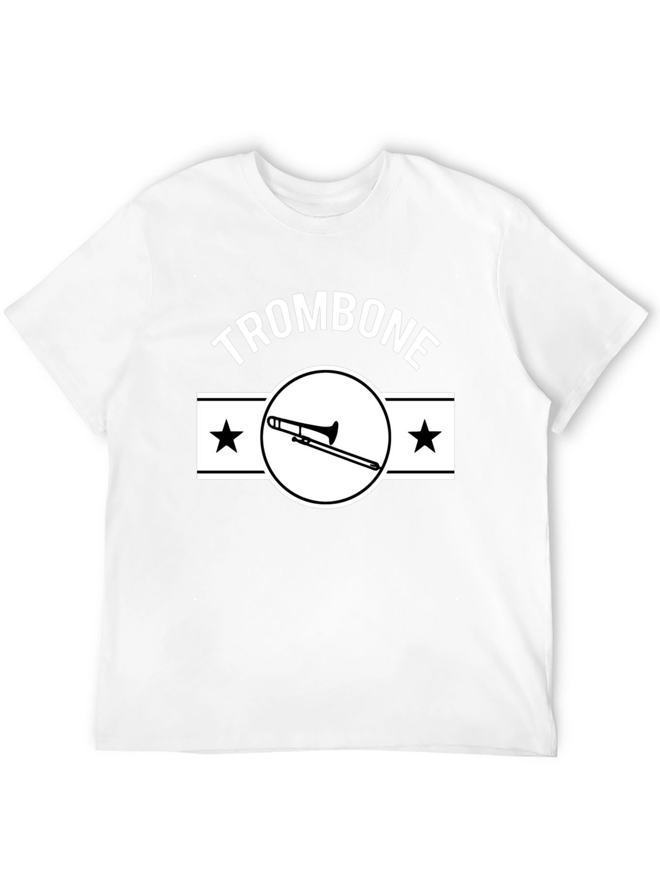 Trombone Graphic Tee - Musicians Gift