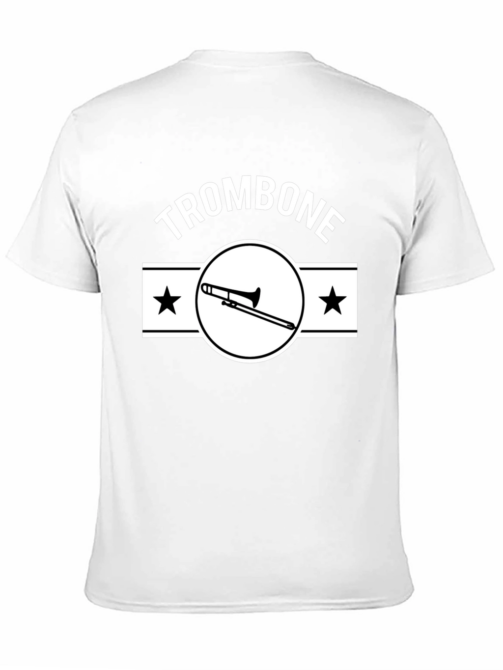 Trombone Graphic Tee - Musicians Gift