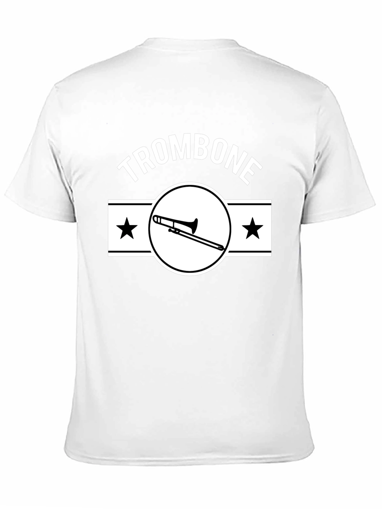 Trombone Graphic Tee - Musicians Gift