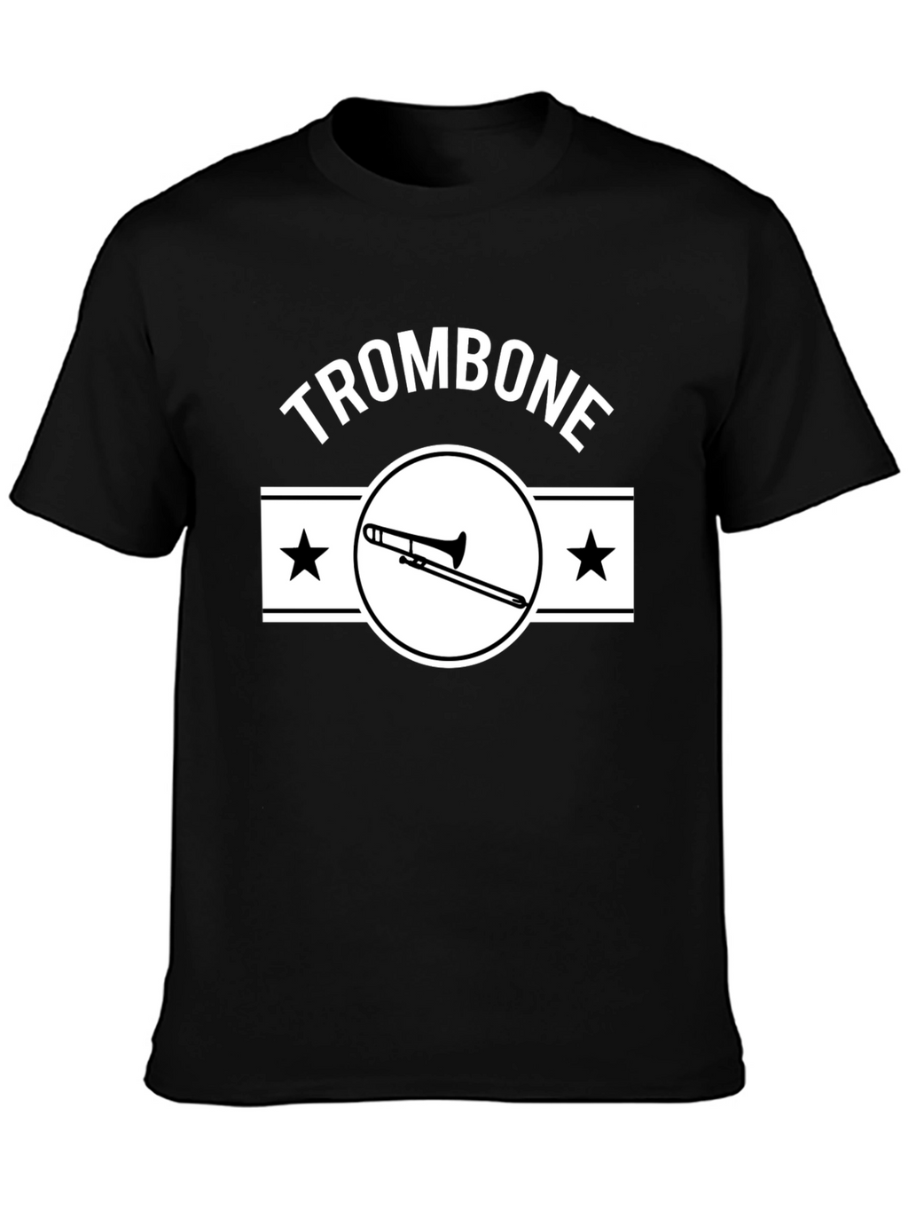 Trombone Graphic Tee - Musicians Gift