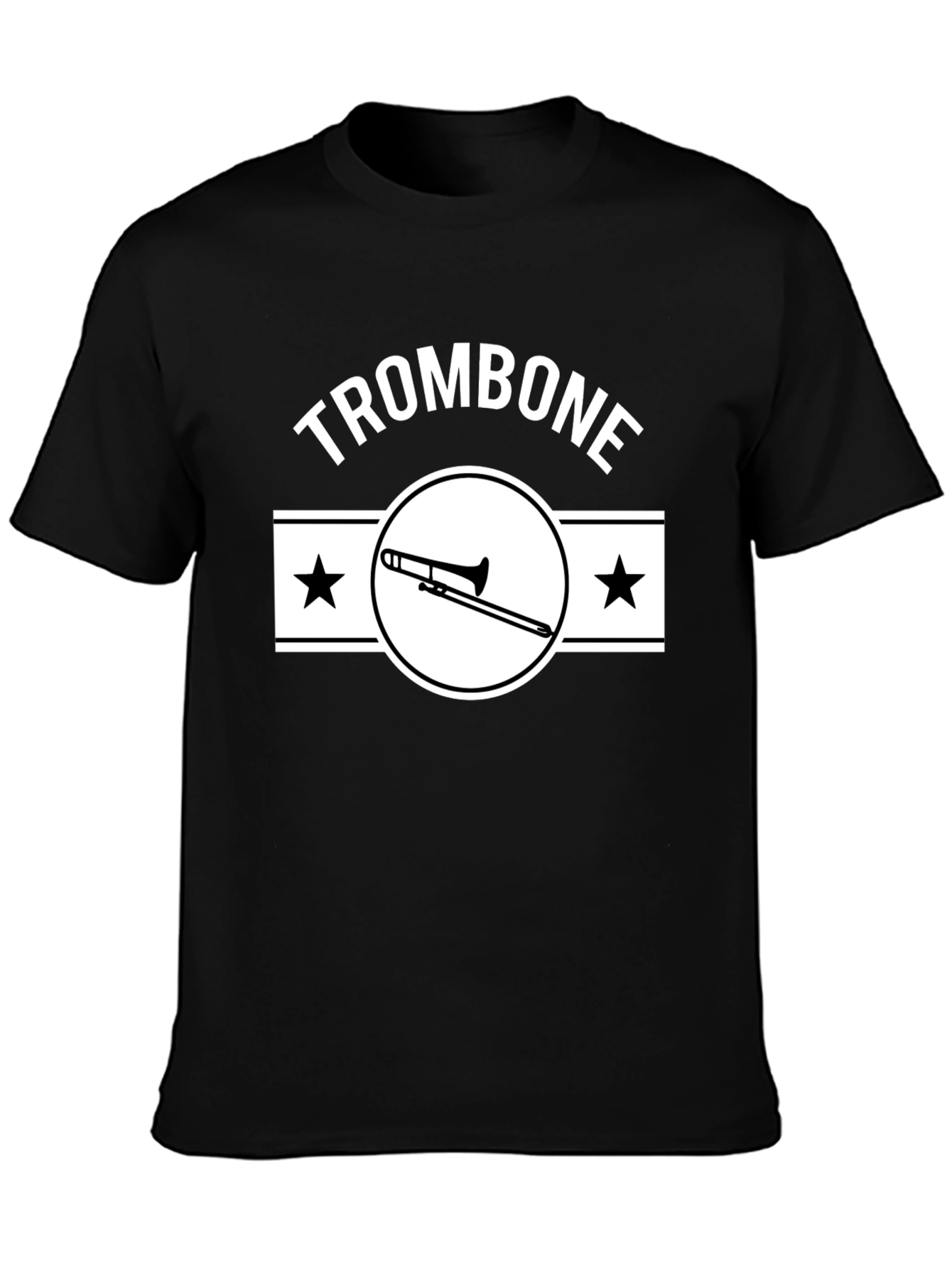 Trombone Graphic Tee - Musicians Gift