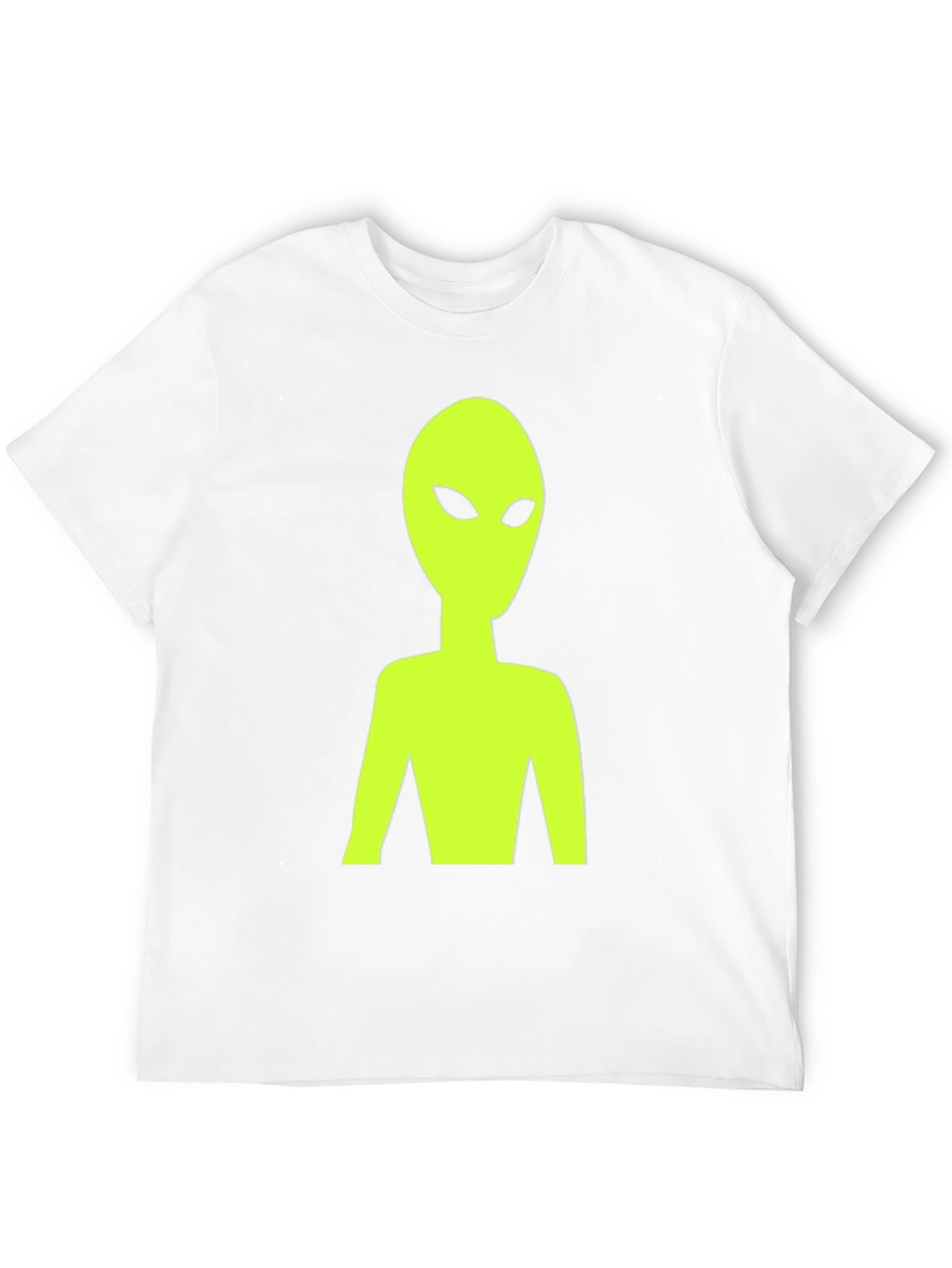 Alien Graphic Tee - Black Crew Neck