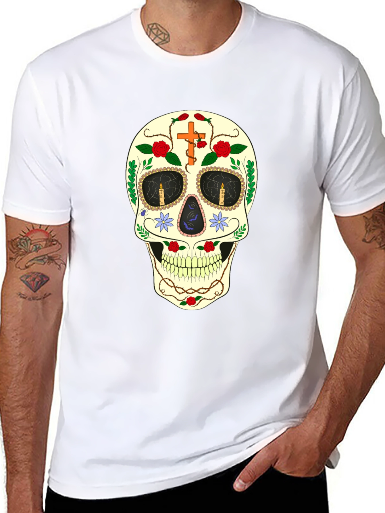 Sugar Skull Black T-Shirt